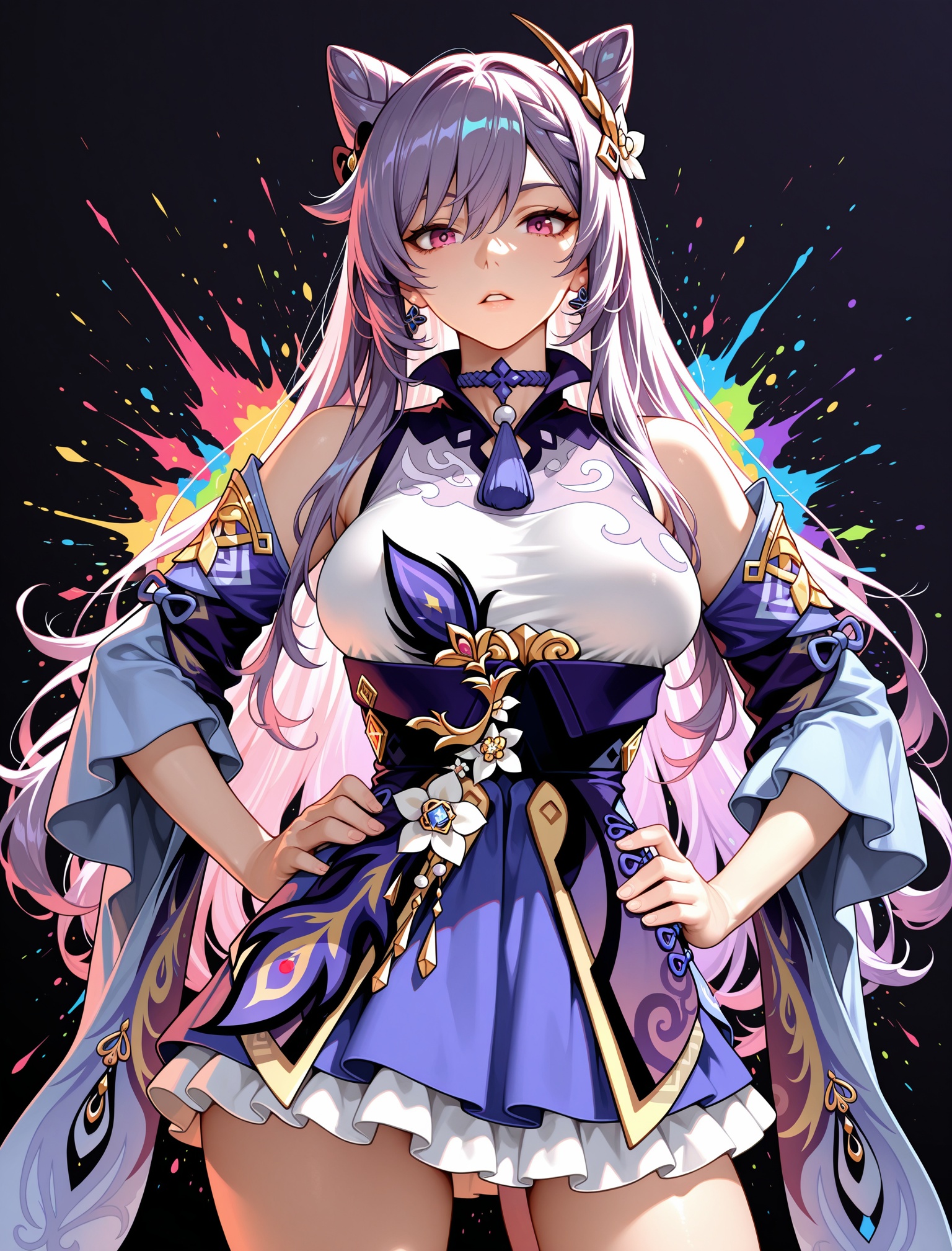 solo,  ,  keqing \(genshin impact\) by WAI0731 on Tensor.Art