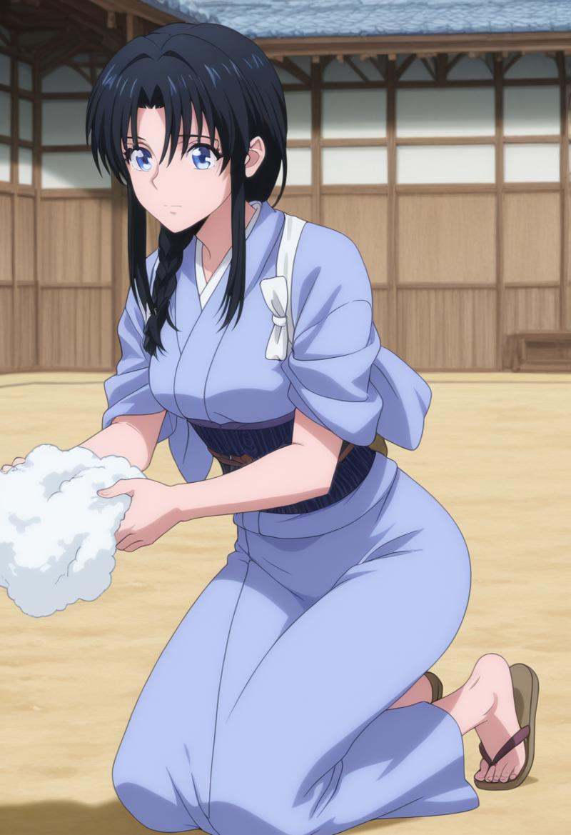 Kamiya Kaoru,  1girl,  solo on Tensor.Art