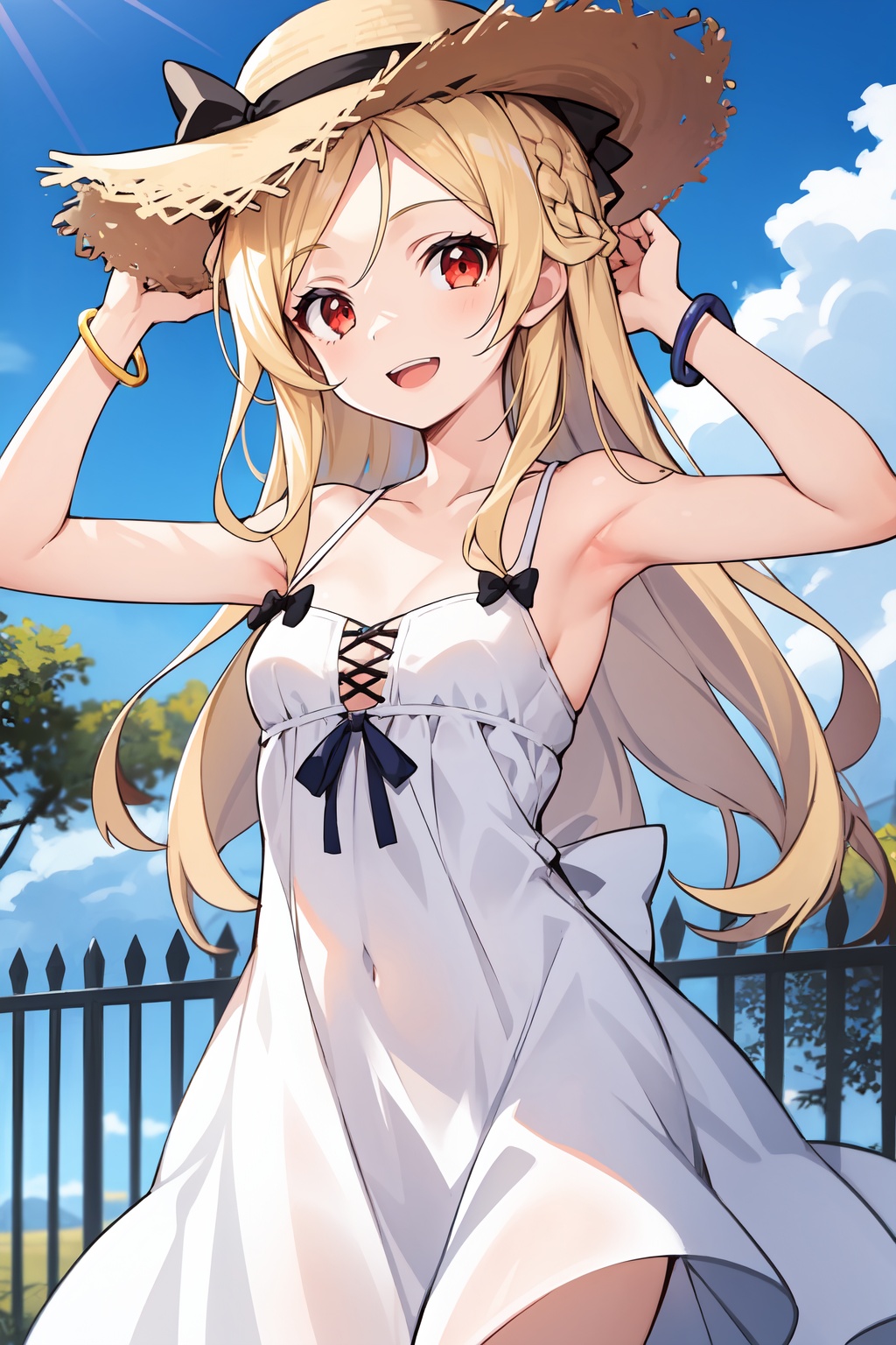 1girl,  ,  armpits on Tensor.Art
