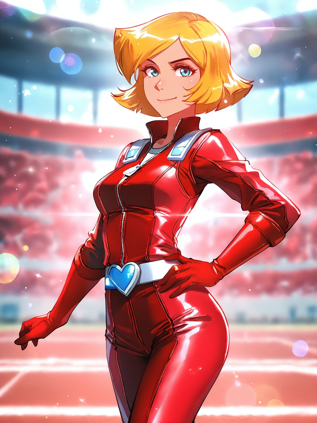 1girl,  (clover \(totally spies\)):1.2),  looking at viewer on Tensor.Art