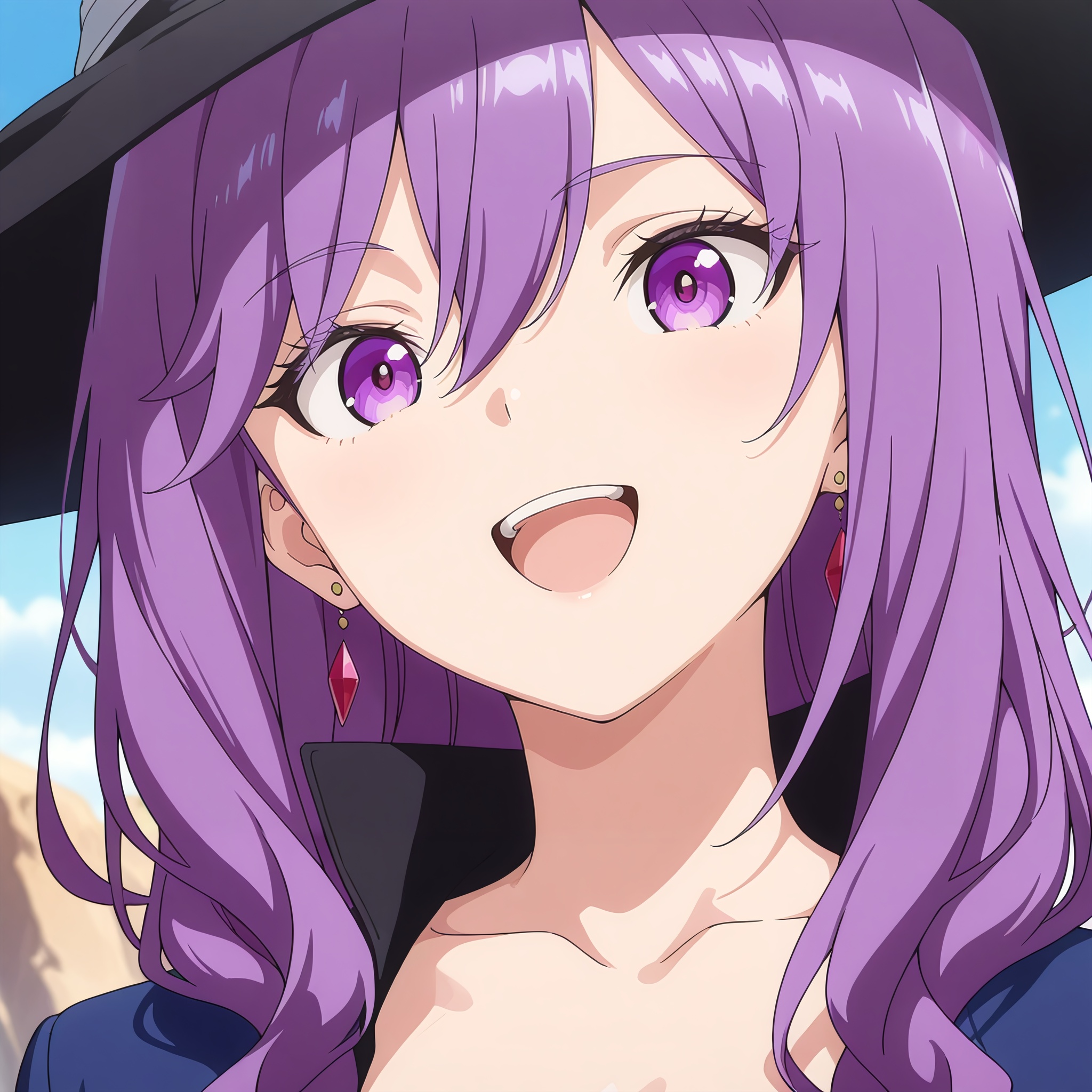 parna_viore-level999villager,  1girl,  purple eyes on Tensor.Art