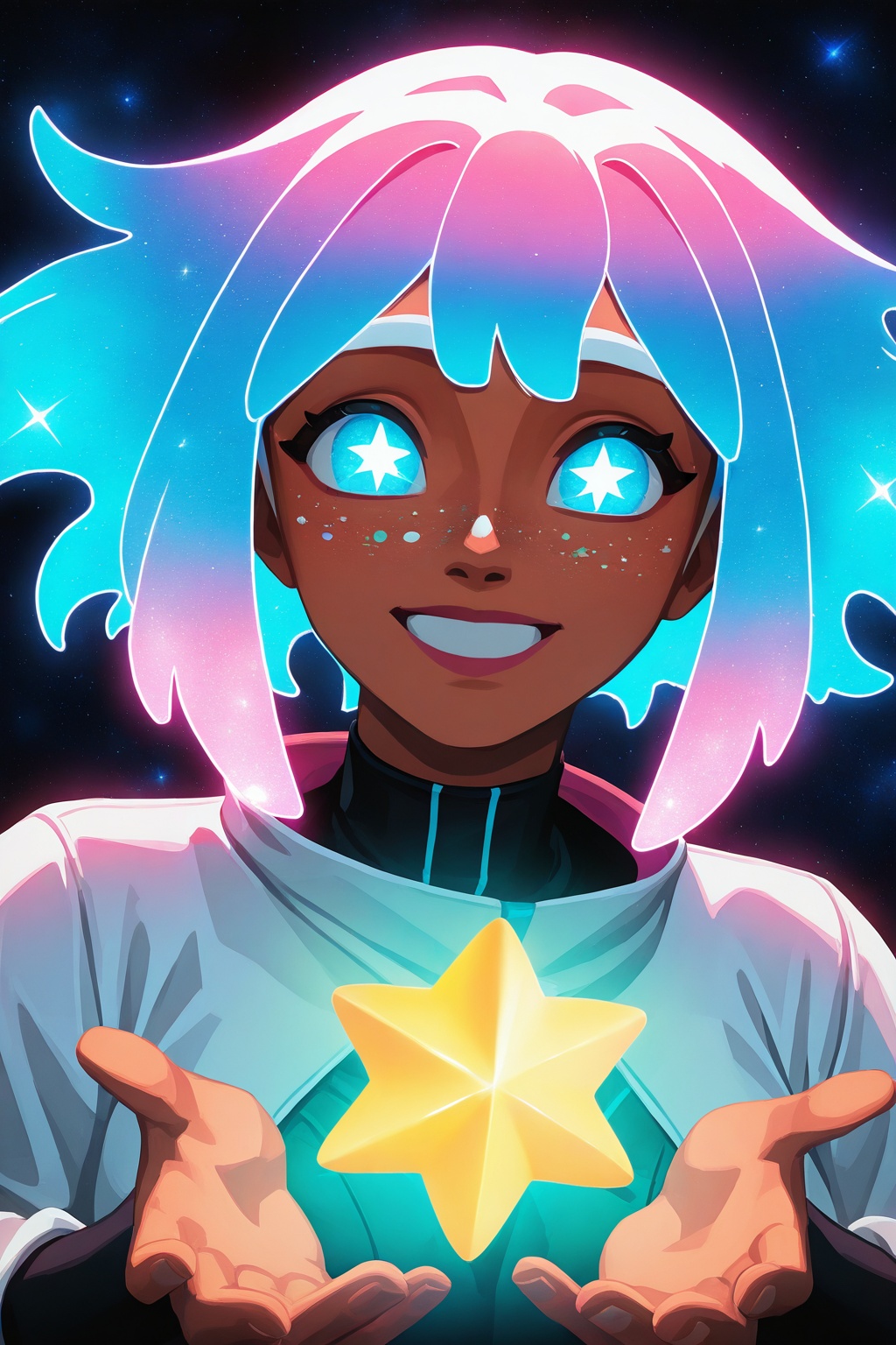 le09,  1girl,  dark skin on Tensor.Art