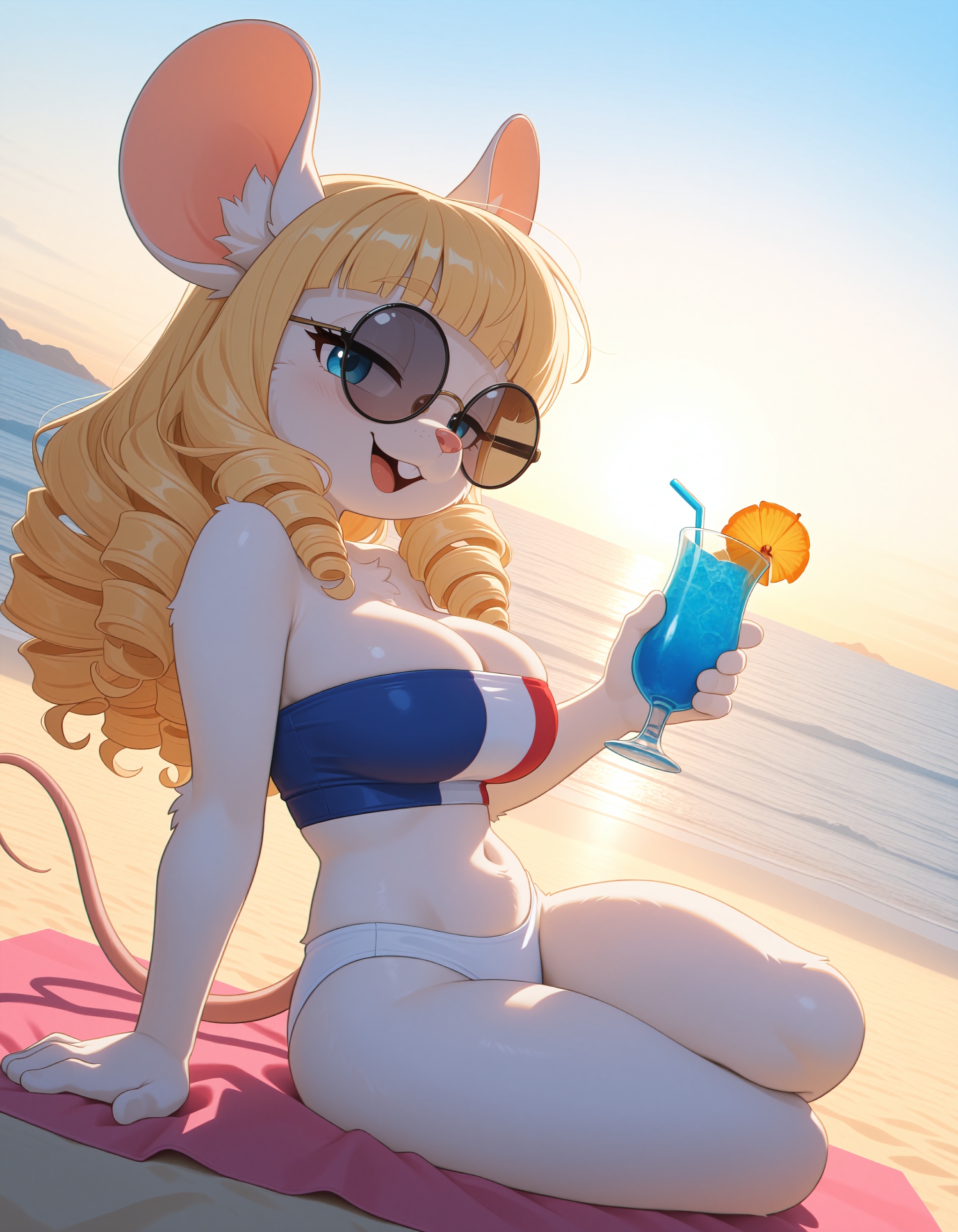 anthro mouse,  buckteeth,  female on Tensor.Art
