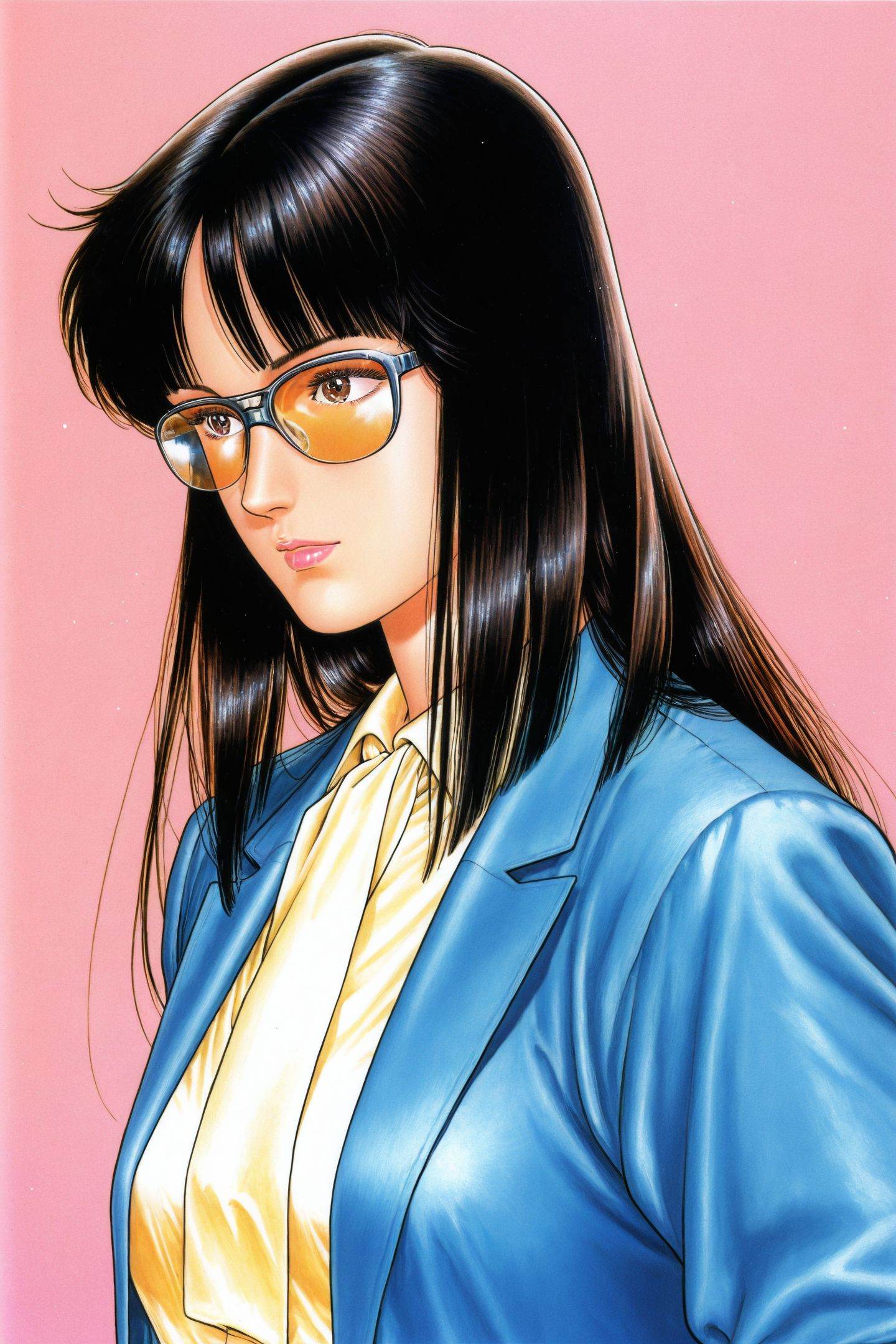 Tsukasa Hojo Style,  Asatani Mitsuko,  1girl on Tensor.Art