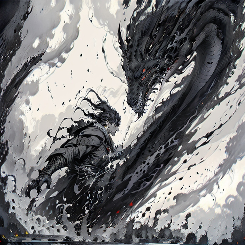 shuimo,<lora:**_v1.0:0.8>,berserker,bare shirted tattoo,war flames and smoke of gunpowder,roar and charge,muscle protrusion,boiling with passion,fiery red and black tones,furor teutonicus,dynamic charge,diagonal impact,low angle tension perspective,