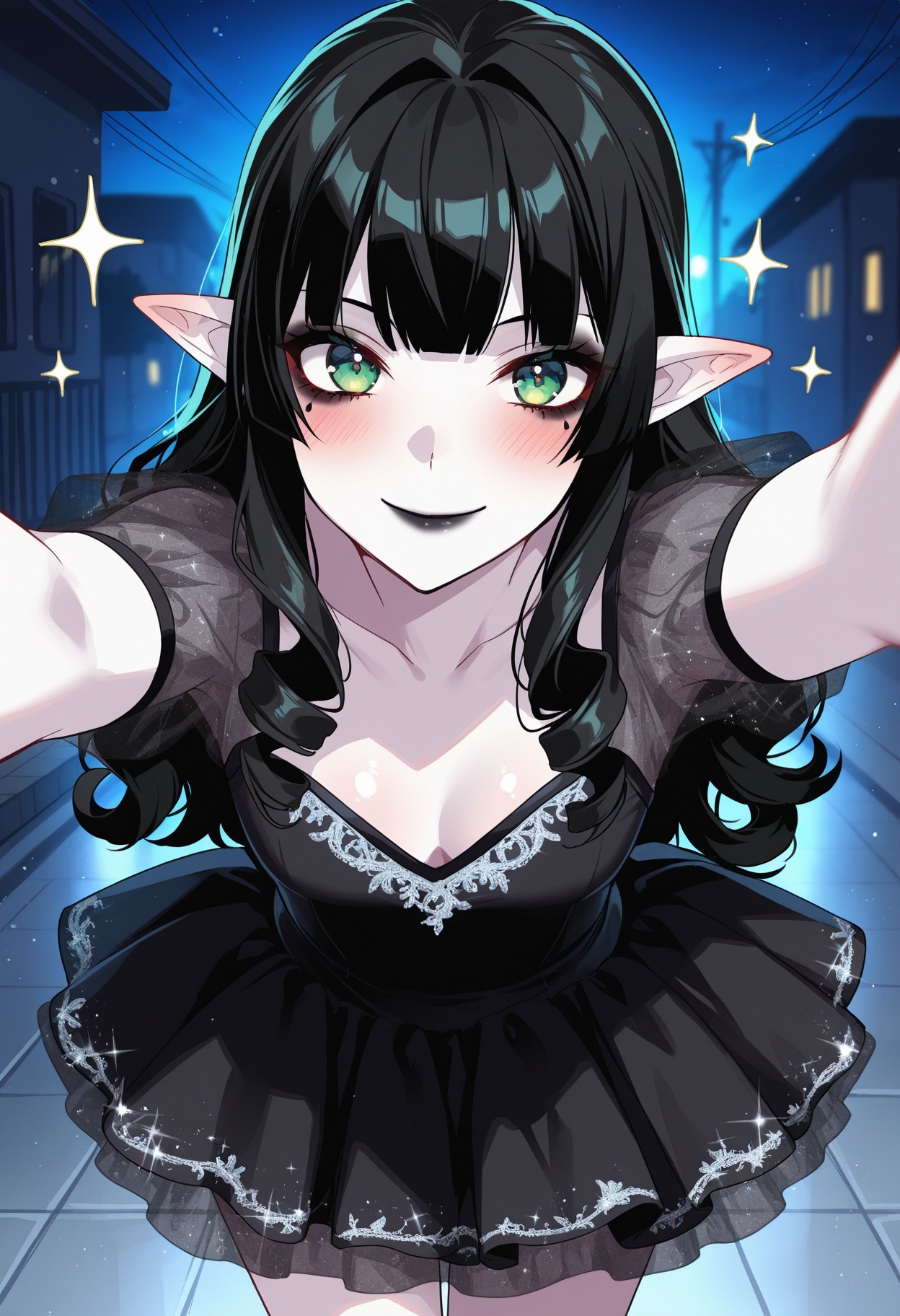 solo,  1girl,  white pale skin on Tensor.Art