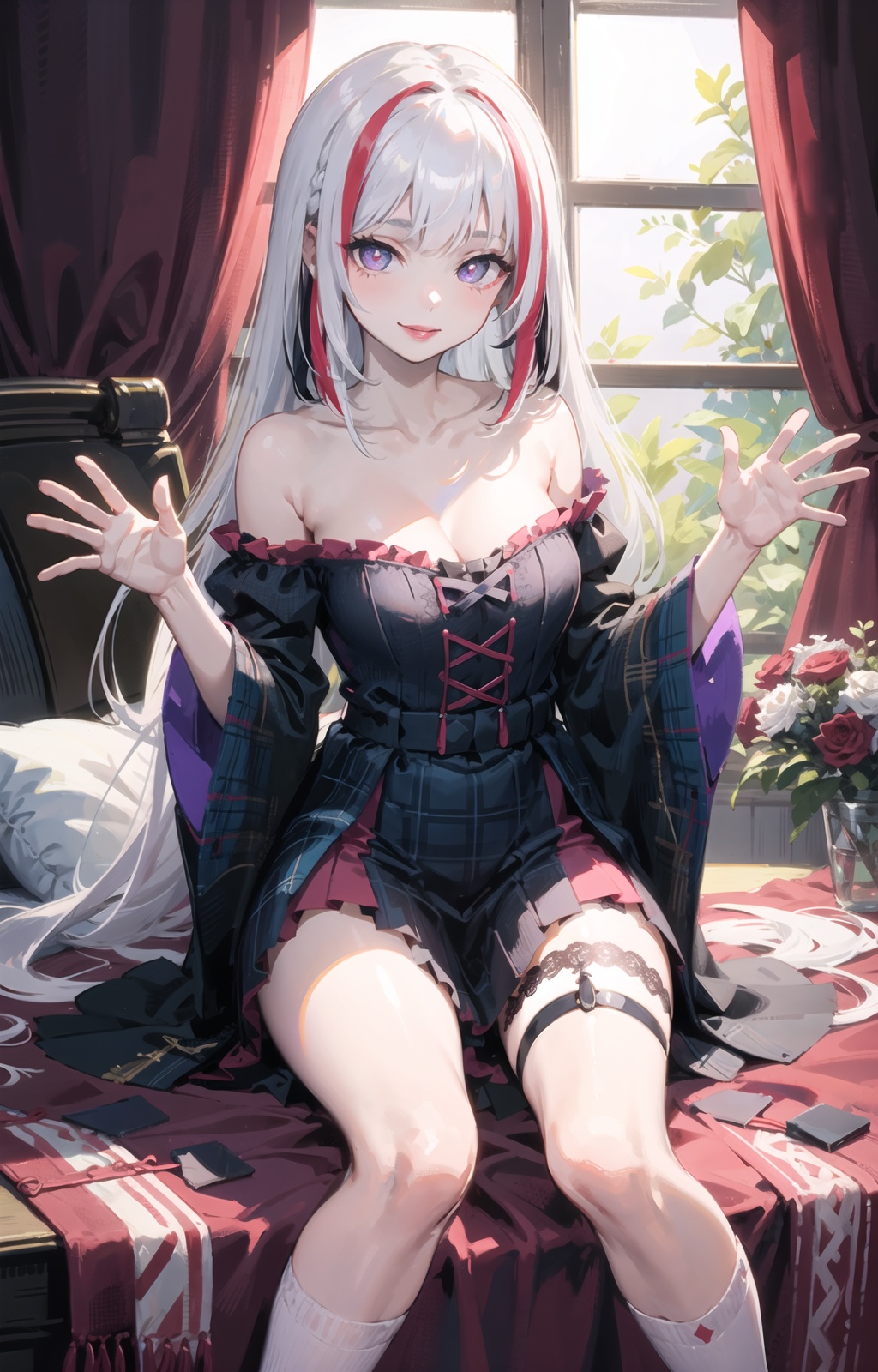 1girl,  white skin,  tall on Tensor.Art