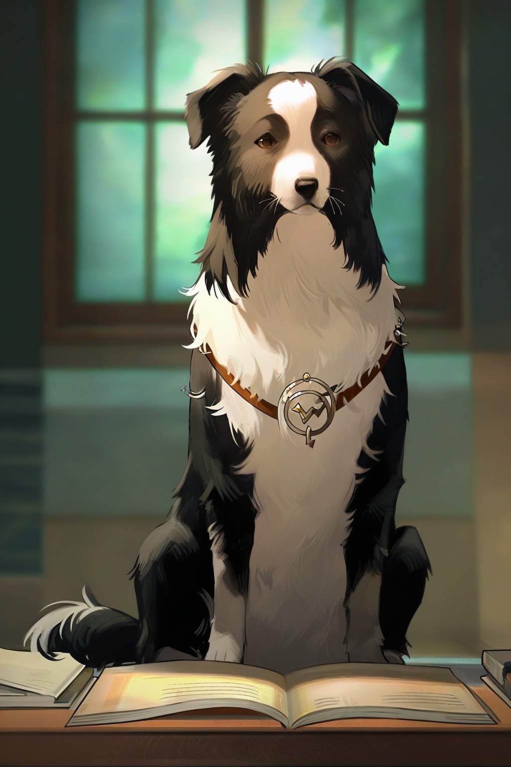 Reverse:1999, no humans, dog, book, animal focus, indoors, looking at viewer, blurry, sitting, animal, window, blurry background, open book, brown eyes, night, Negative prompt: ng_deepnegative_v1_75t,badhandv4,EasyNegative,worst quality,,nsfw, Steps: 25, Sampler: Euler a, CFG scale: 7.0, Seed: 4213684422, Size: 1024x1536, Model hash: 6681e8e4b1, Model: NoobAI-XL (NAI-XL)_Eps-pred 110%.safetensors, Denoising strength: 0.0, RNG: CPU, Lora 1: 我免费了2, Lora Hash 1: 50f9468595, Lora Weight 1: 1.0, vae_name: automatic