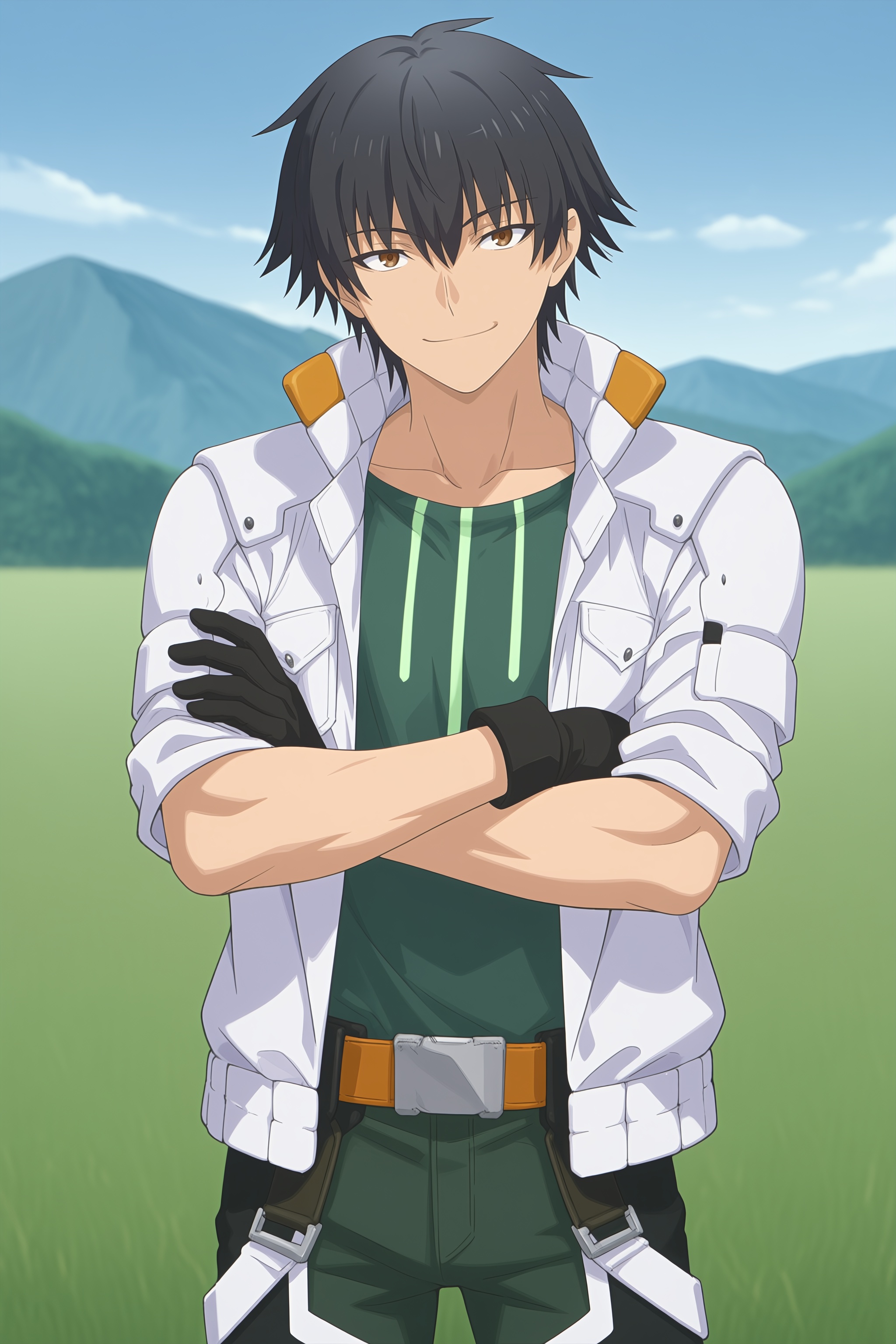 hiro(reborn-space-mercenary),  1boy,  male focus on Tensor.Art