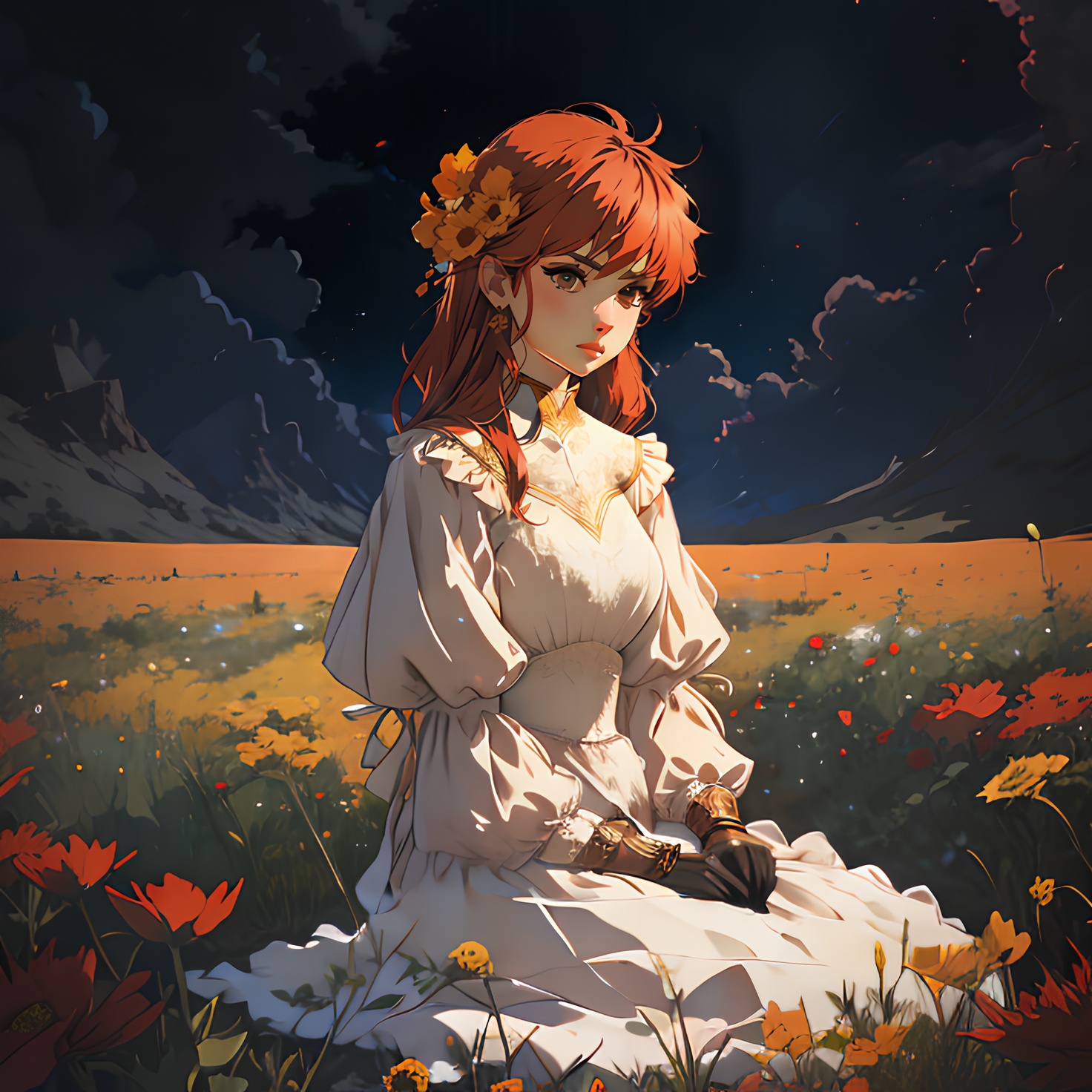 (high quality),  nodf_lora,  1girl on Tensor.Art