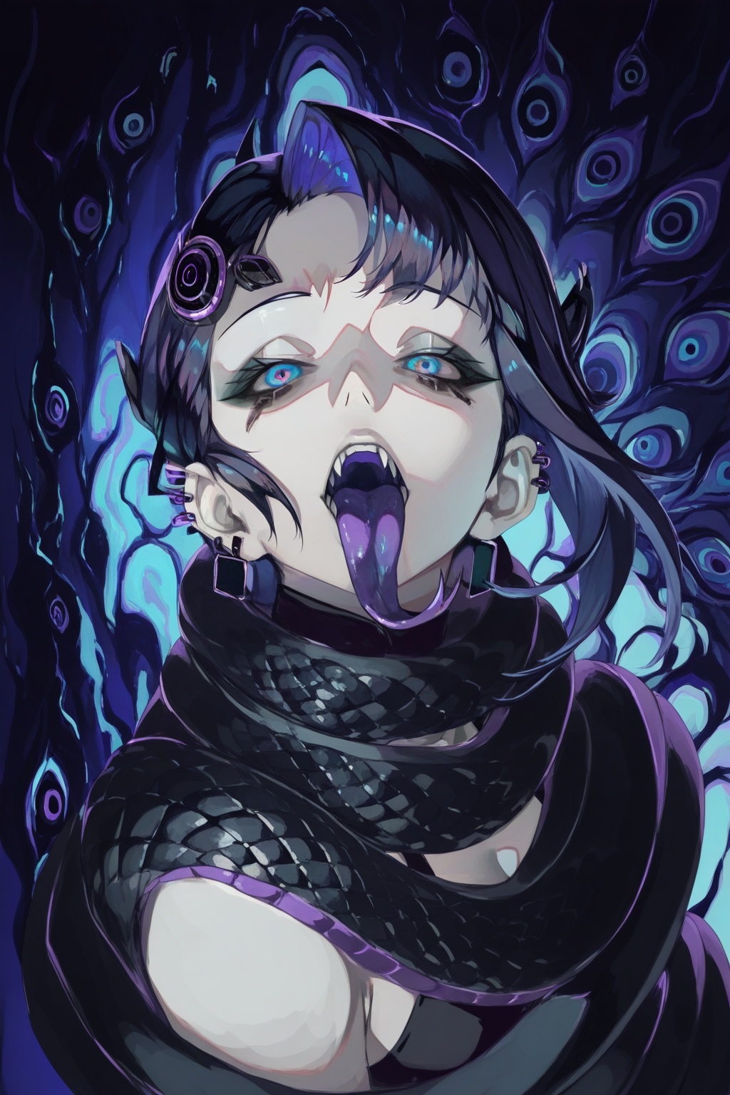 m7re,  male demon,  elegant demon on Tensor.Art