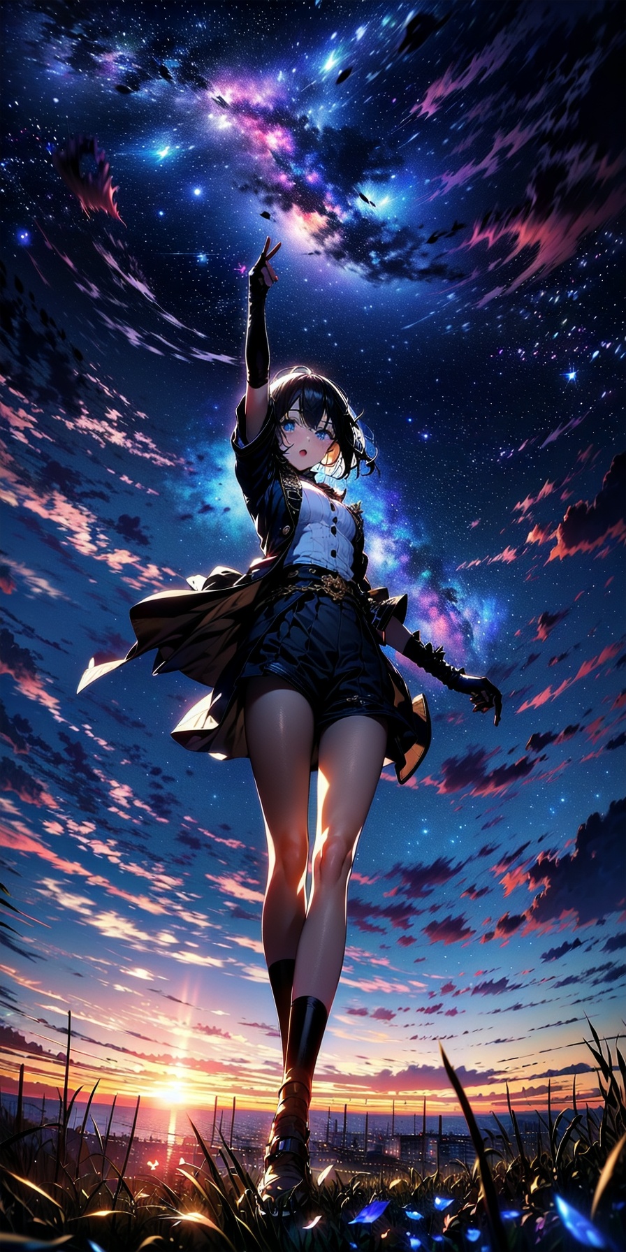 starry,  stars cloud,  colorfulhighres on Tensor.Art