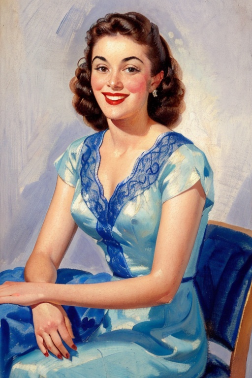 woman posing for a picture,  smiling on Tensor.Art