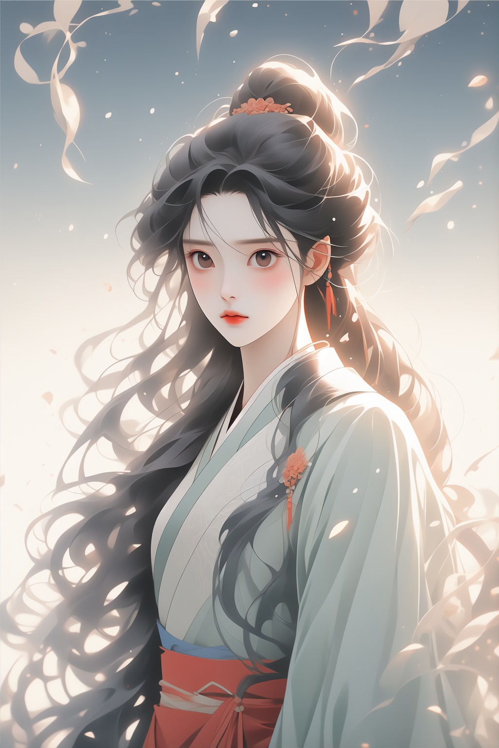 1girl, Hanfu