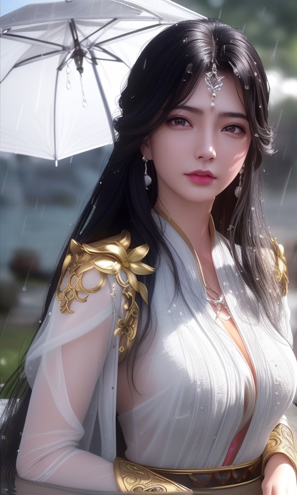 <lora:373-DA-仙逆-周紫虹:0.8> ,(,1girl, ,best quality, ),looking at viewer, ,ultra detailed 8k cg, ultra detailed background,  ultra realistic 8k cg, flawless,  tamari \(flawless\), professional artwork, famous artwork, cinematic lighting, cinematic bloom, (( , )),, dreamlike, unreal, science fiction,  luxury, jewelry, diamond, pearl, gem, sapphire, ruby, emerald, intricate detail, delicate pattern, charming, alluring, seductive, erotic, enchanting, hair ornament, necklace, earrings, bracelet, armlet,halo,masterpiece, (( , )),, realistic,science fiction,mole, ,cherry blossoms,(((, , ultra high res, (photorealistic:1.4), raw photo, 1girl, wet clothes, rain, sweat, ,wet, )))(( , ))   (()), (),