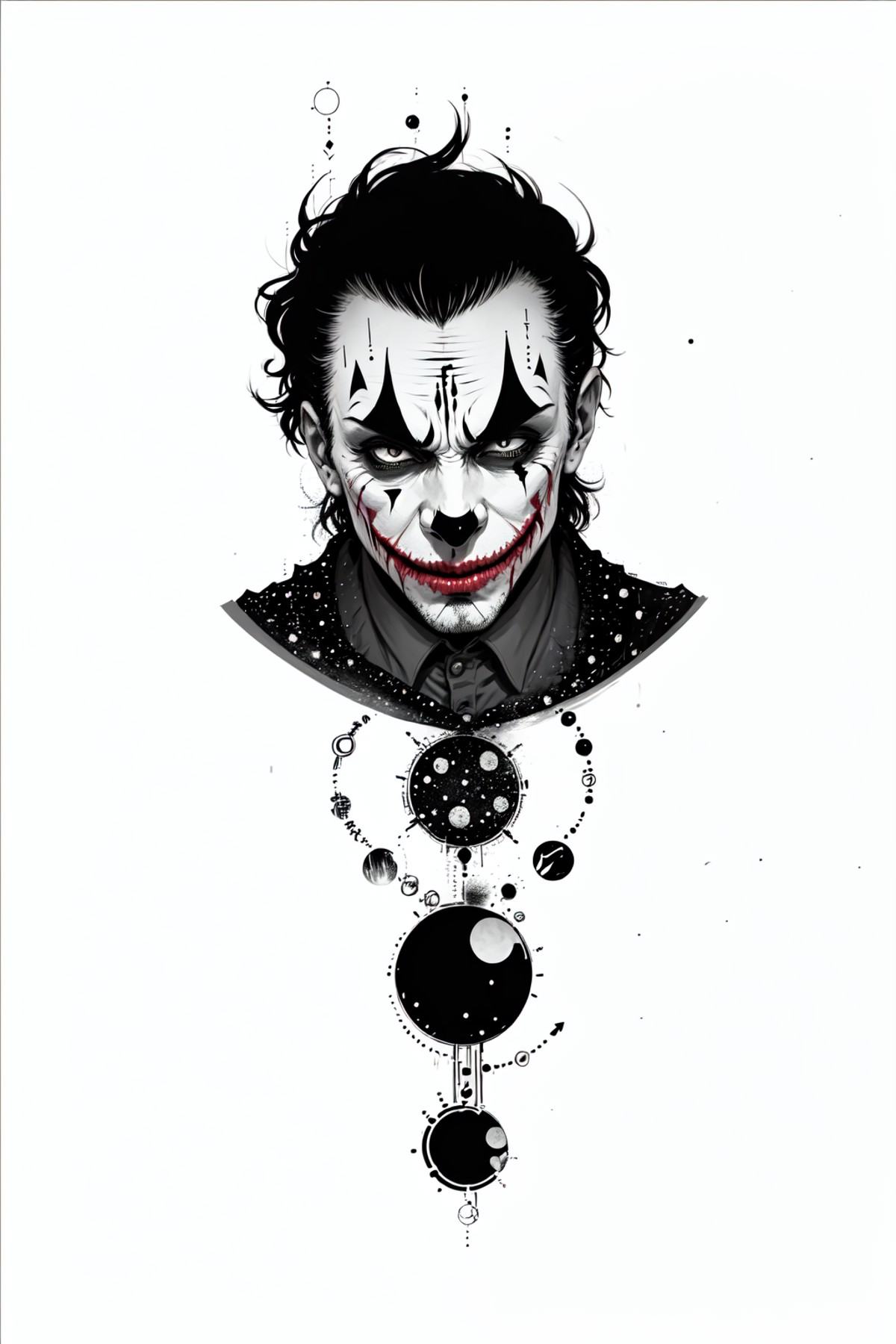 A joker in the style of b1nk on Tensor.Art