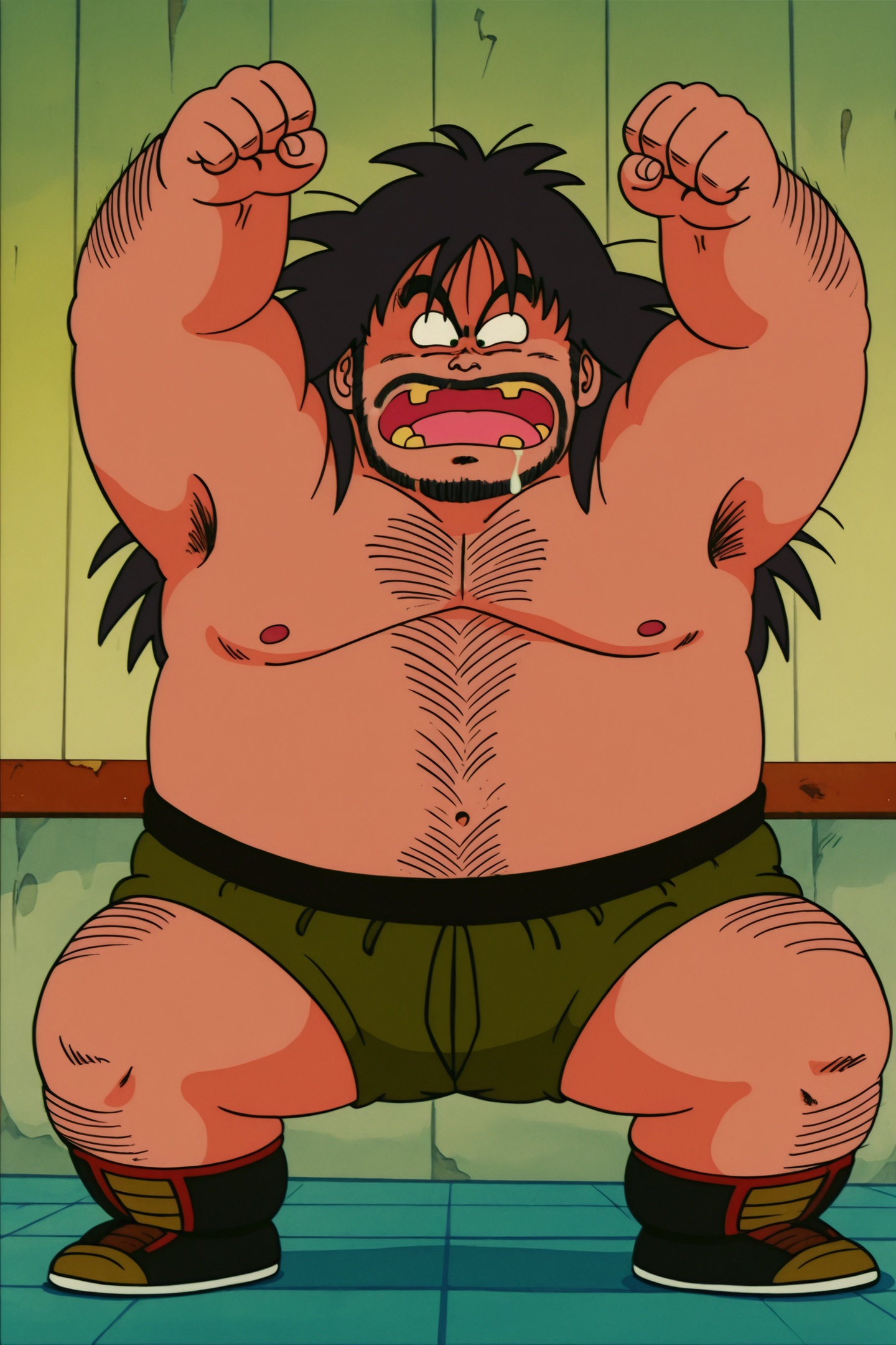 Anime Style,  Bacterian \(Dragon Ball\),  male focus on Tensor.Art