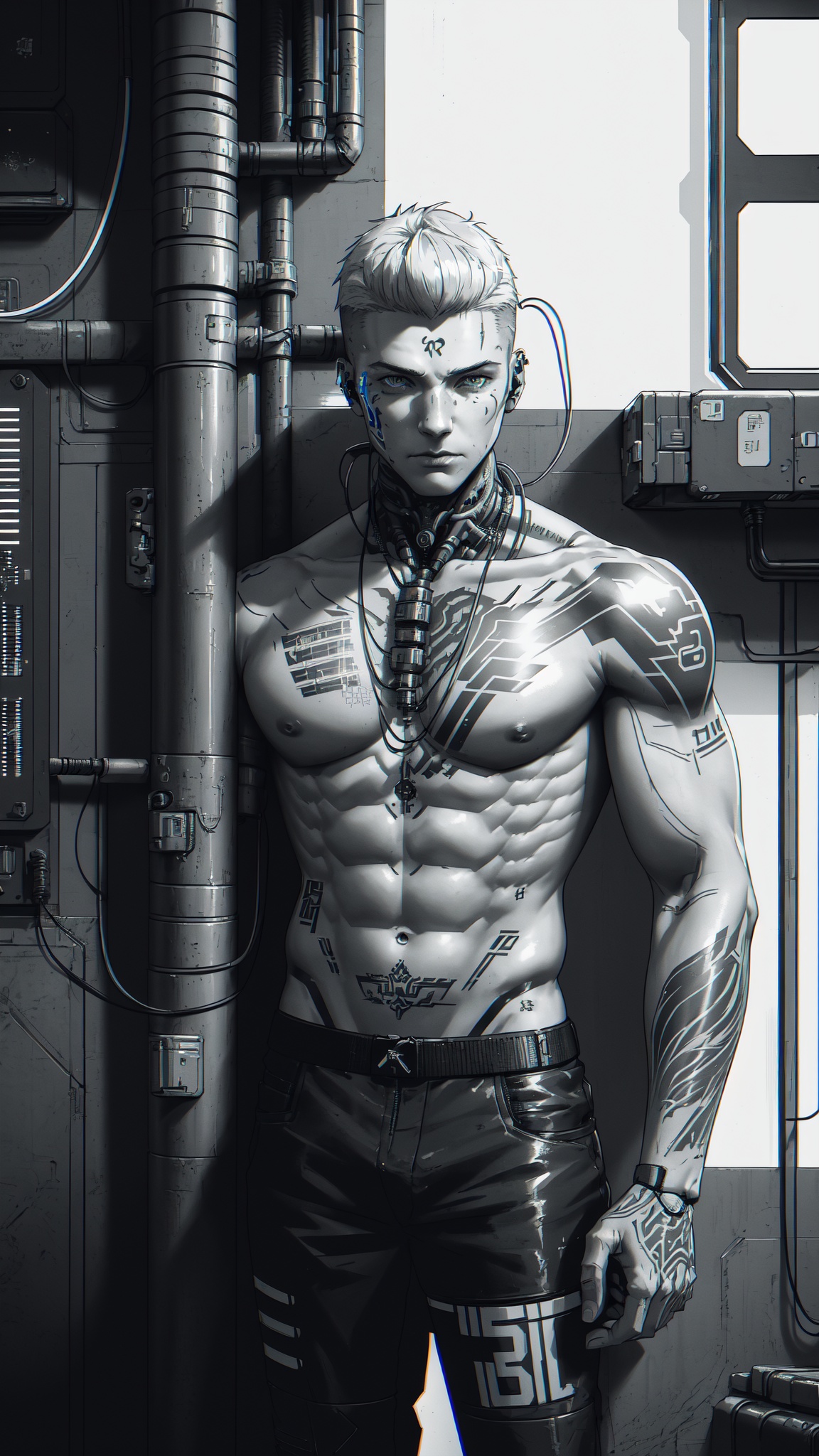 wallpaper,  1boy,  solo on Tensor.Art