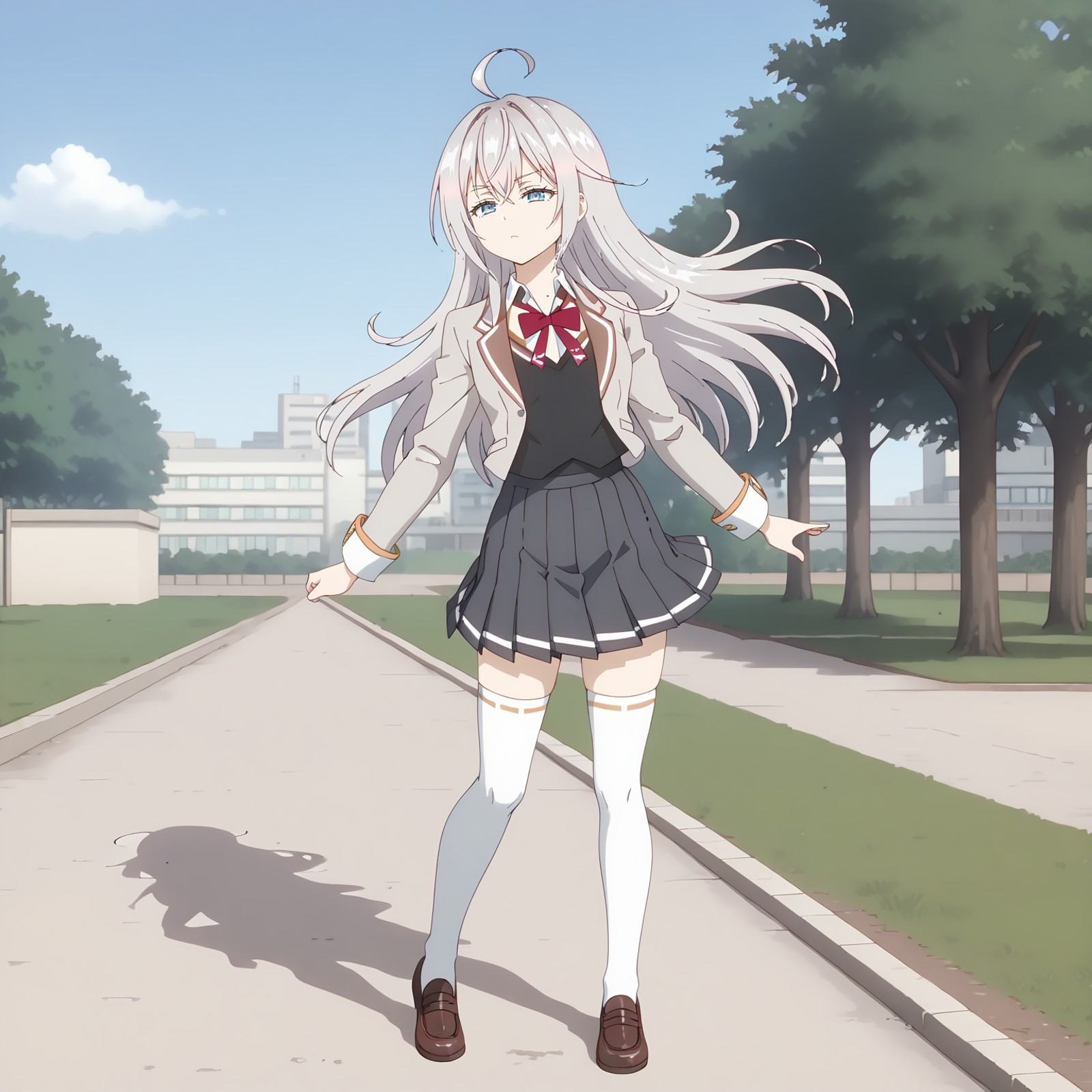 half-closed eyes,  solo,  AlisaMikhailovnaKujou on Tensor.Art