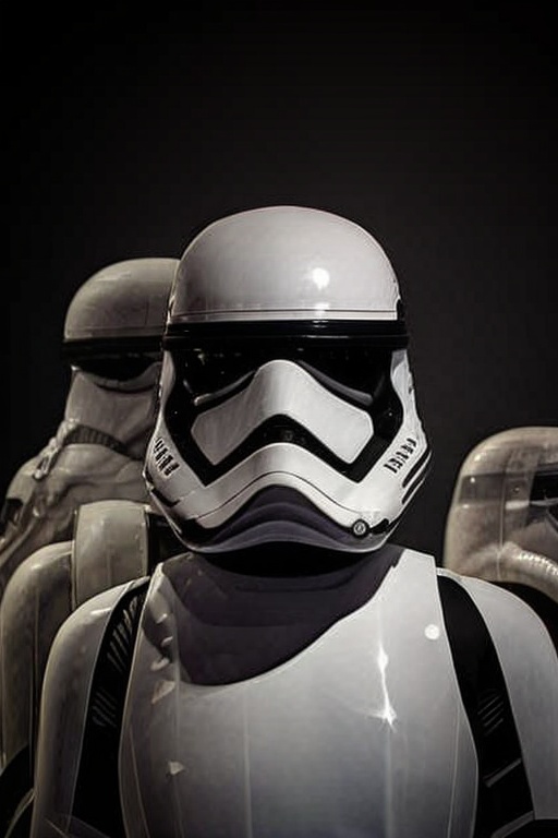Starwars,  Stormtrooper,  simple background on Tensor.Art