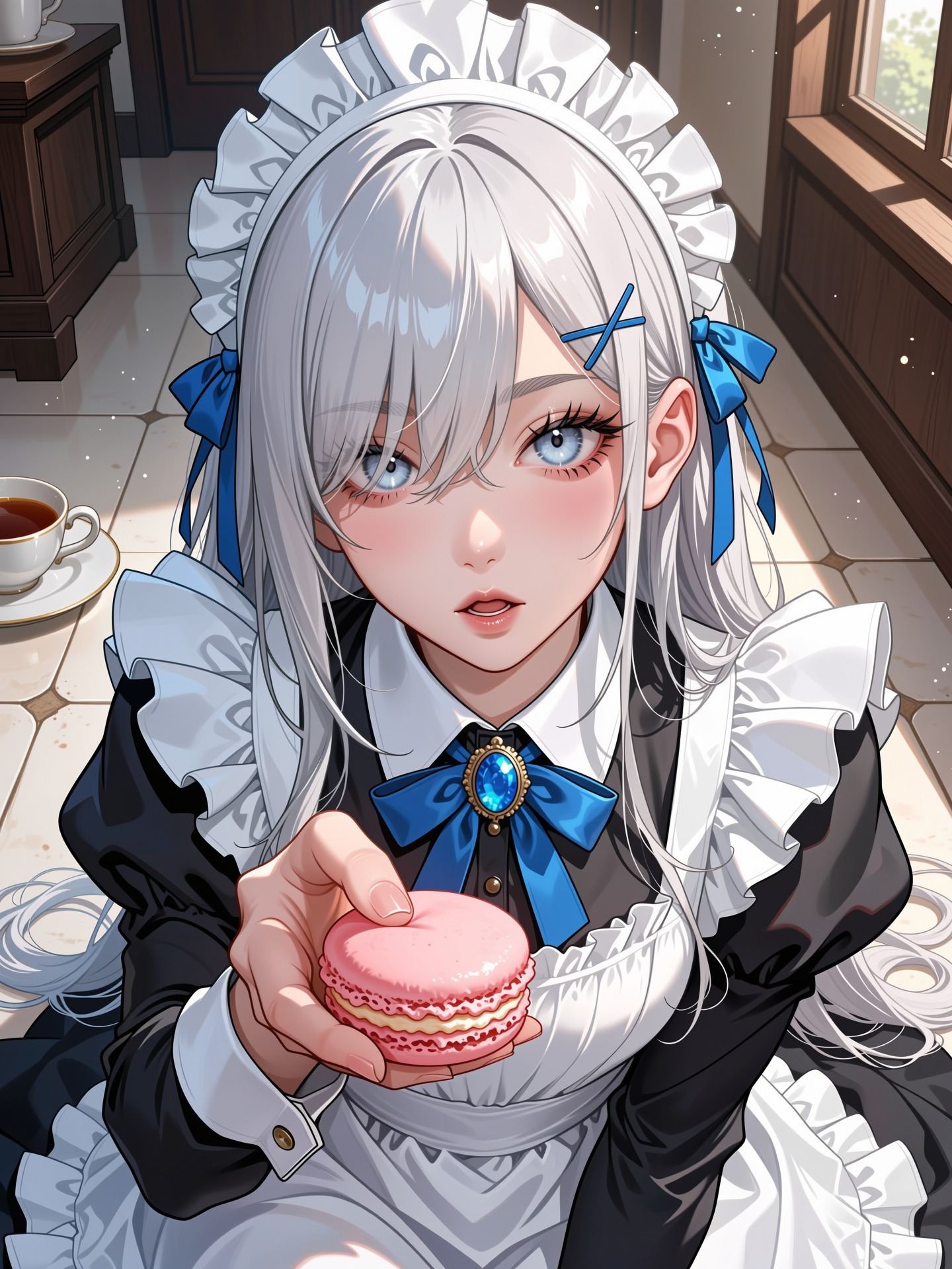 1girl,  macaron,  solo by 爱丽丝王 on Tensor.Art