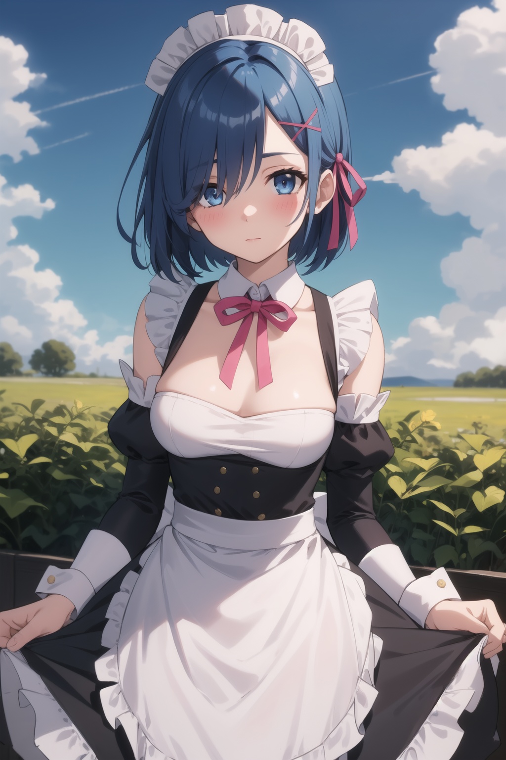 1girl,  solo,  breasts on Tensor.Art