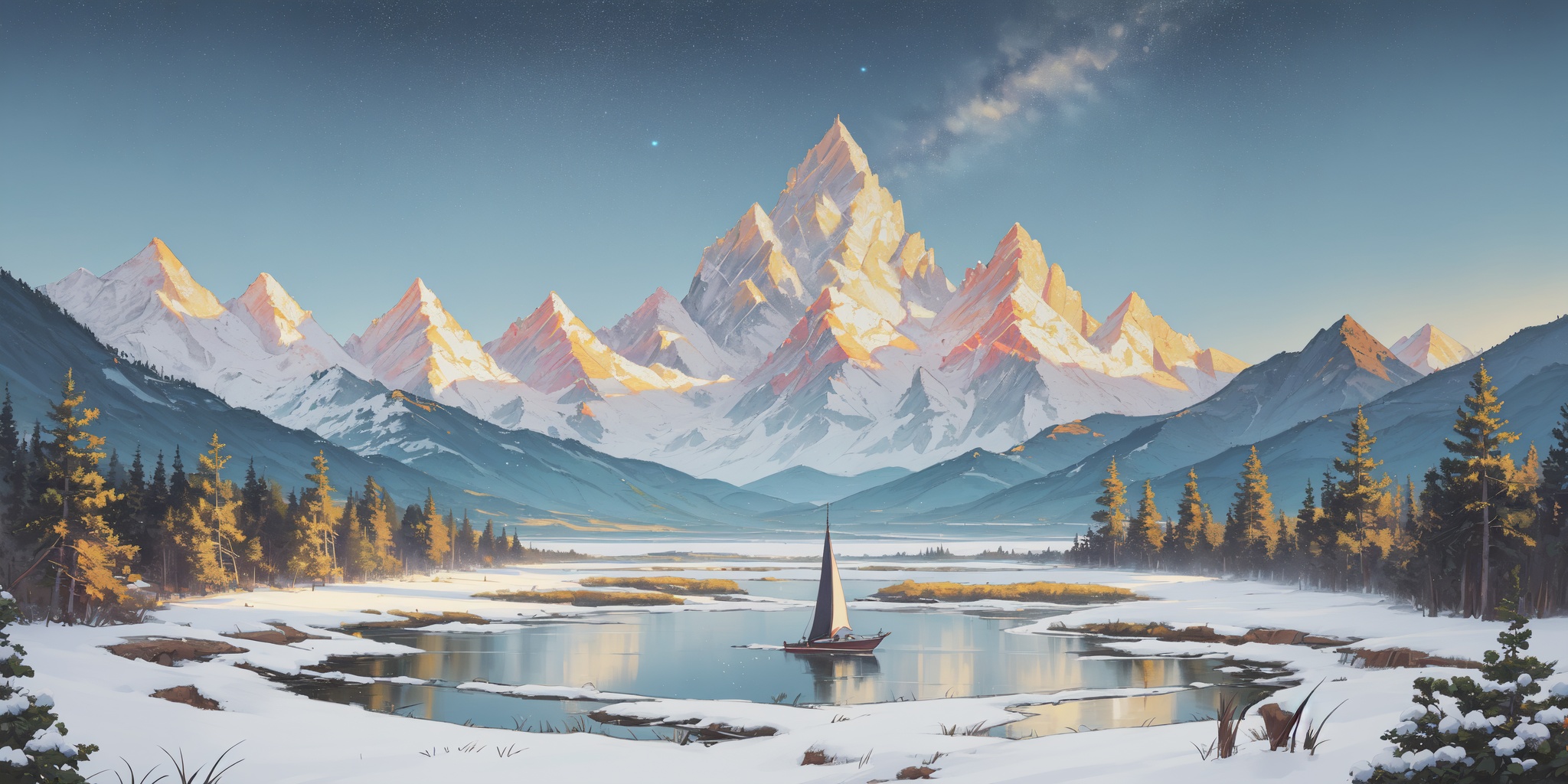 scenery,  outdoors,  light particles on Tensor.Art