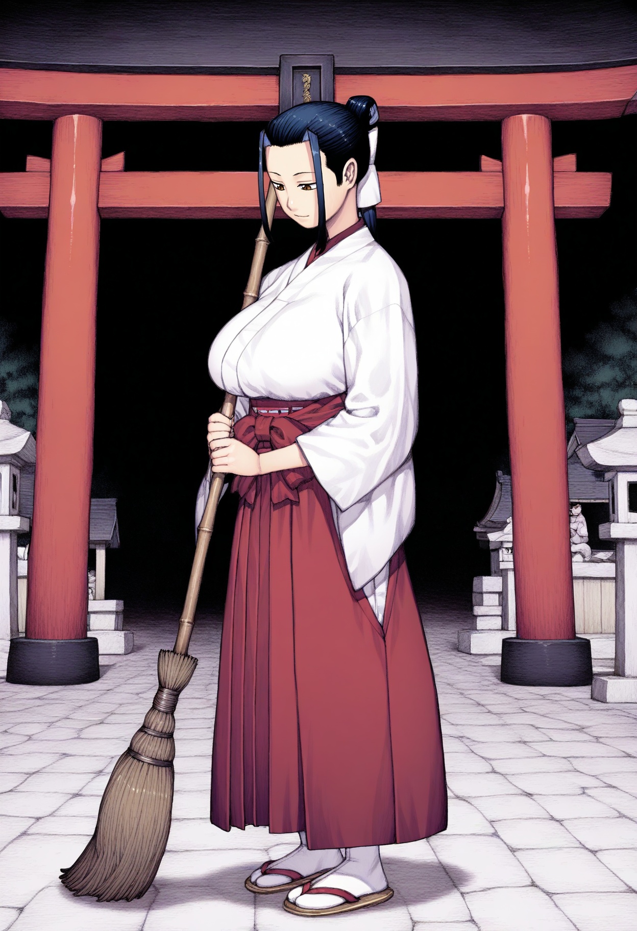 from side,  looking down,  tsugumomo on Tensor.Art
