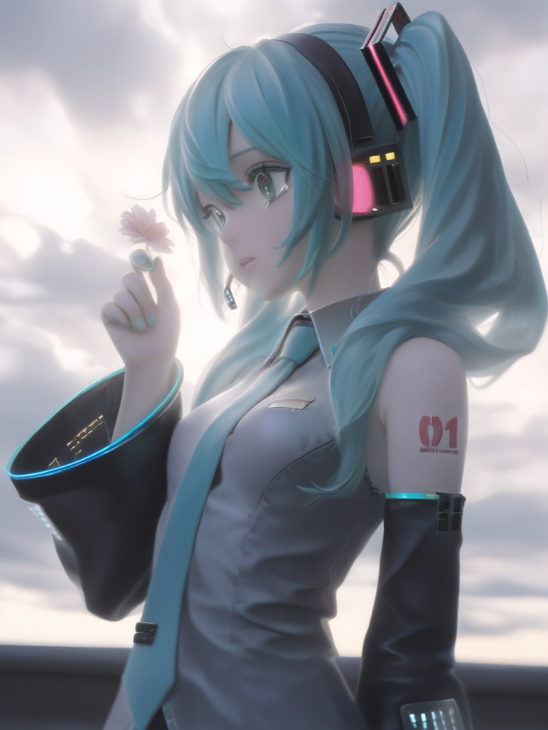 SoMo,  1girl,  hatsune miku by Wacan on Tensor.Art