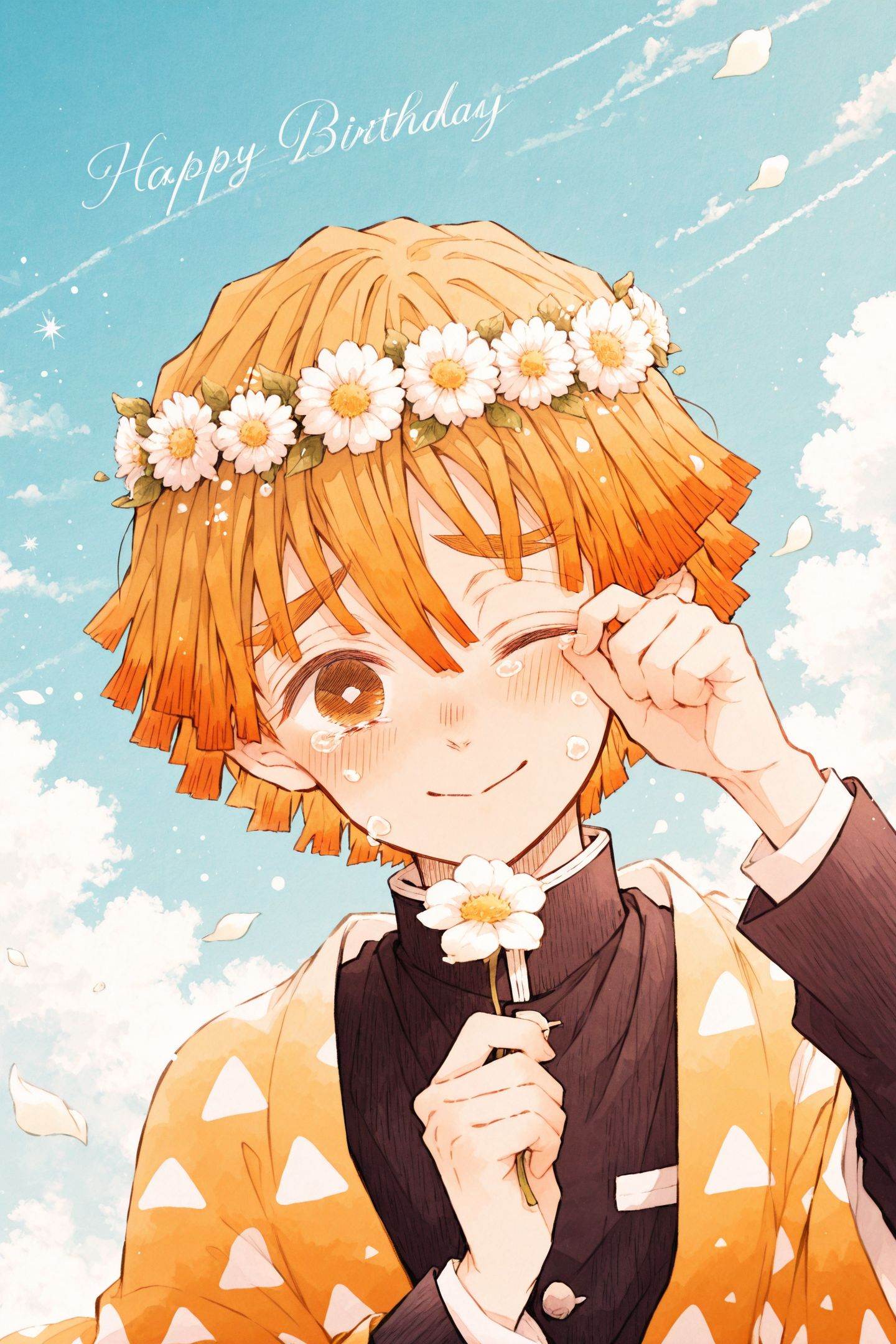 koame Style,  agatsuma zenitsu,  1boy on Tensor.Art