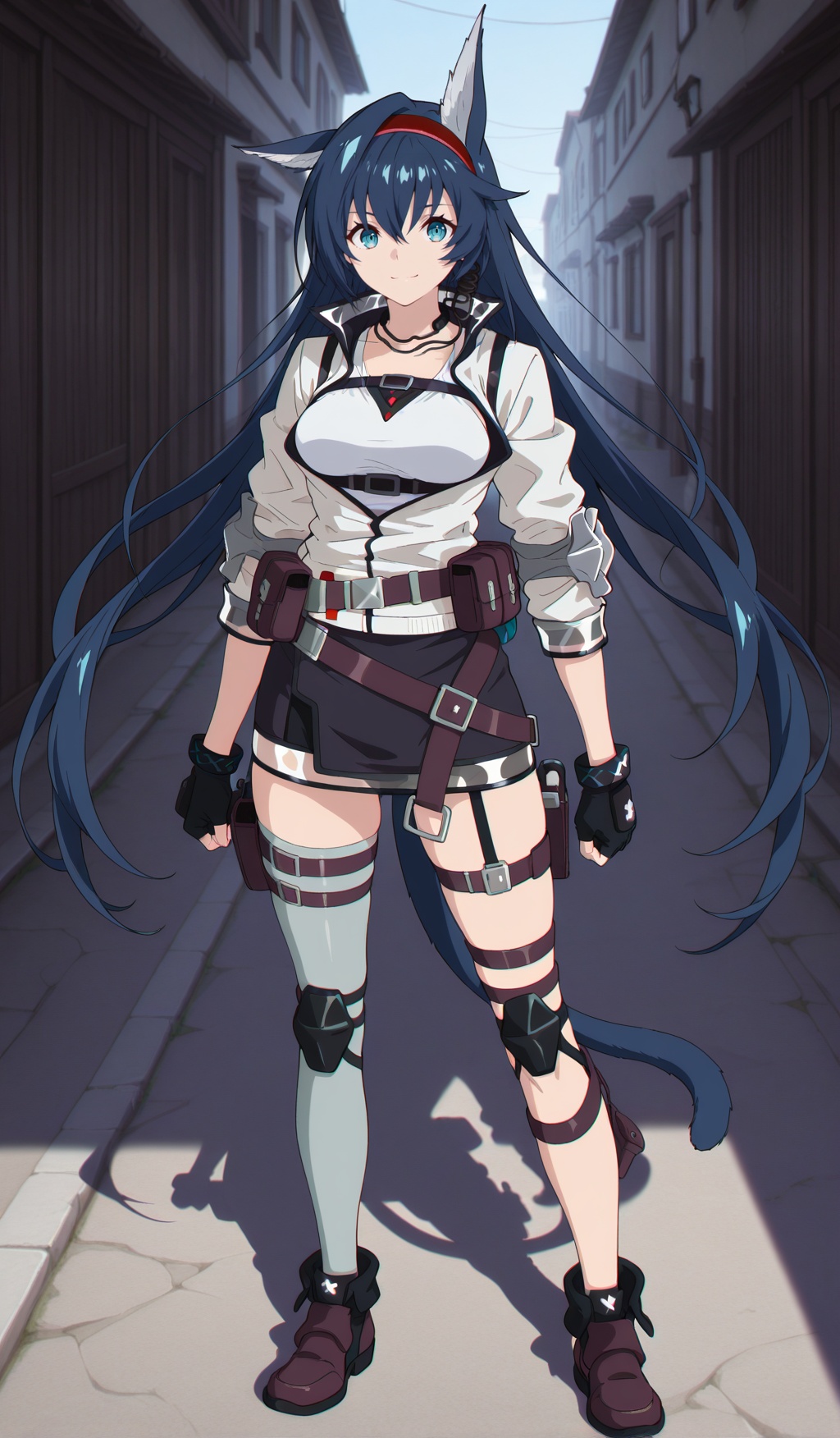 blaze_arknight_ilxl,  1girl,  solo on Tensor.Art