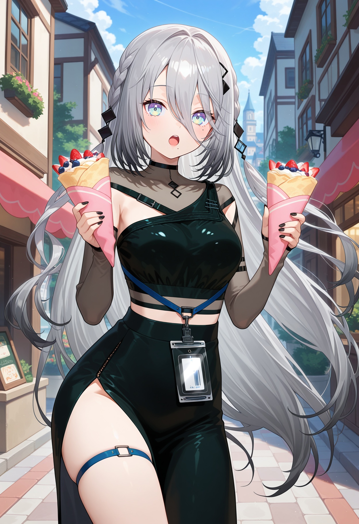 best quality,  masterpiece,  1girl on Tensor.Art