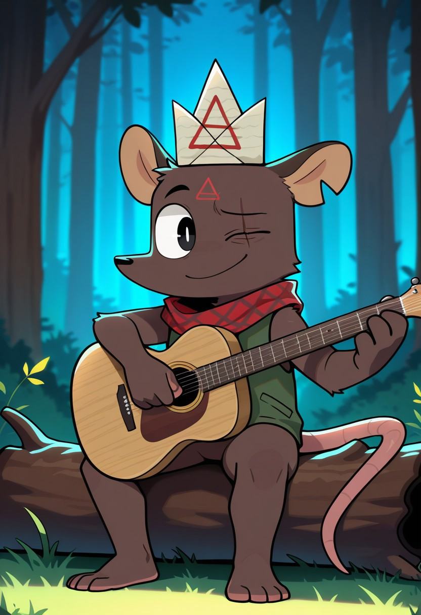 Ratau,  male,  solo on Tensor.Art