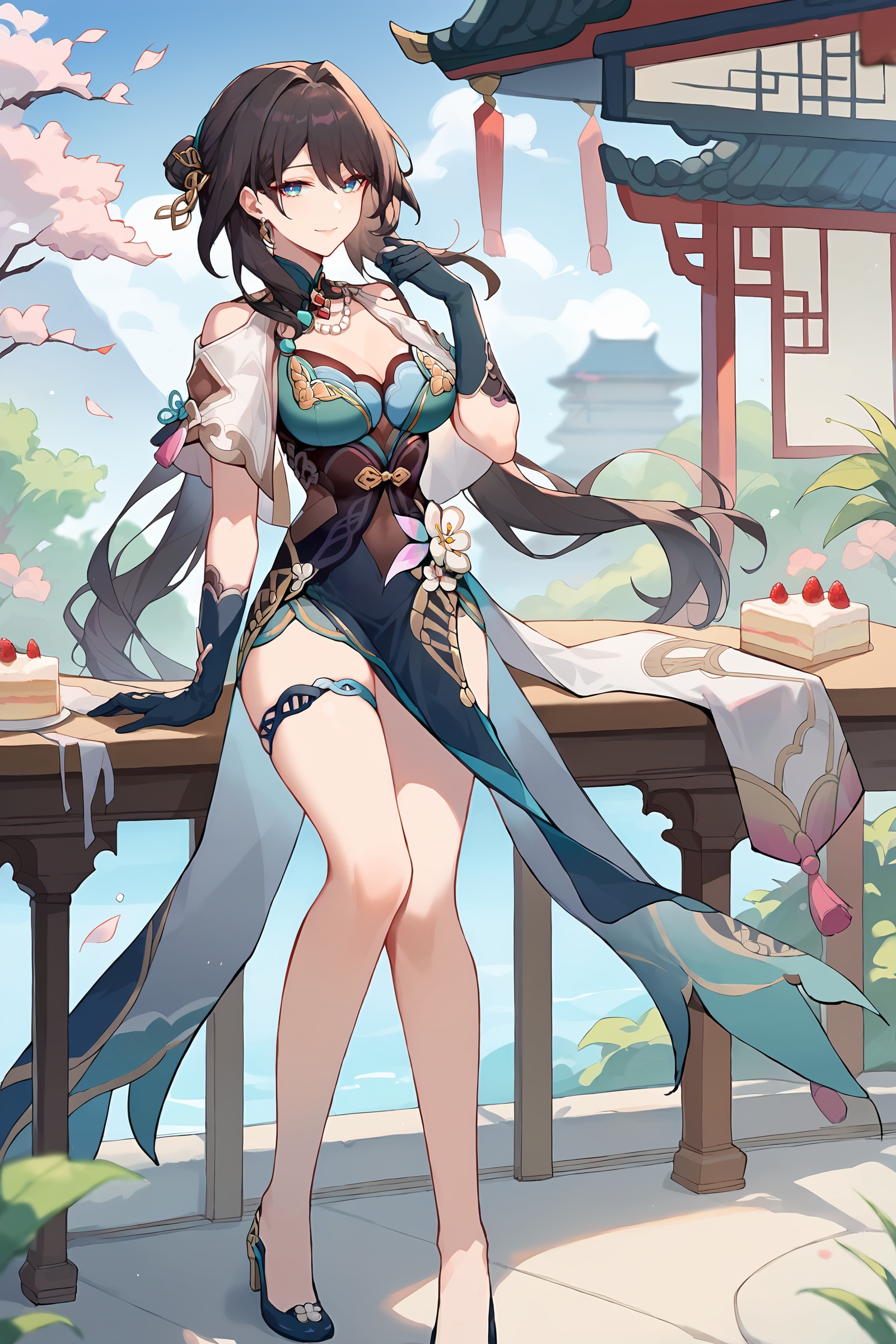 1girl,  ruan mei \(honkai: star rail\),  solo on Tensor.Art