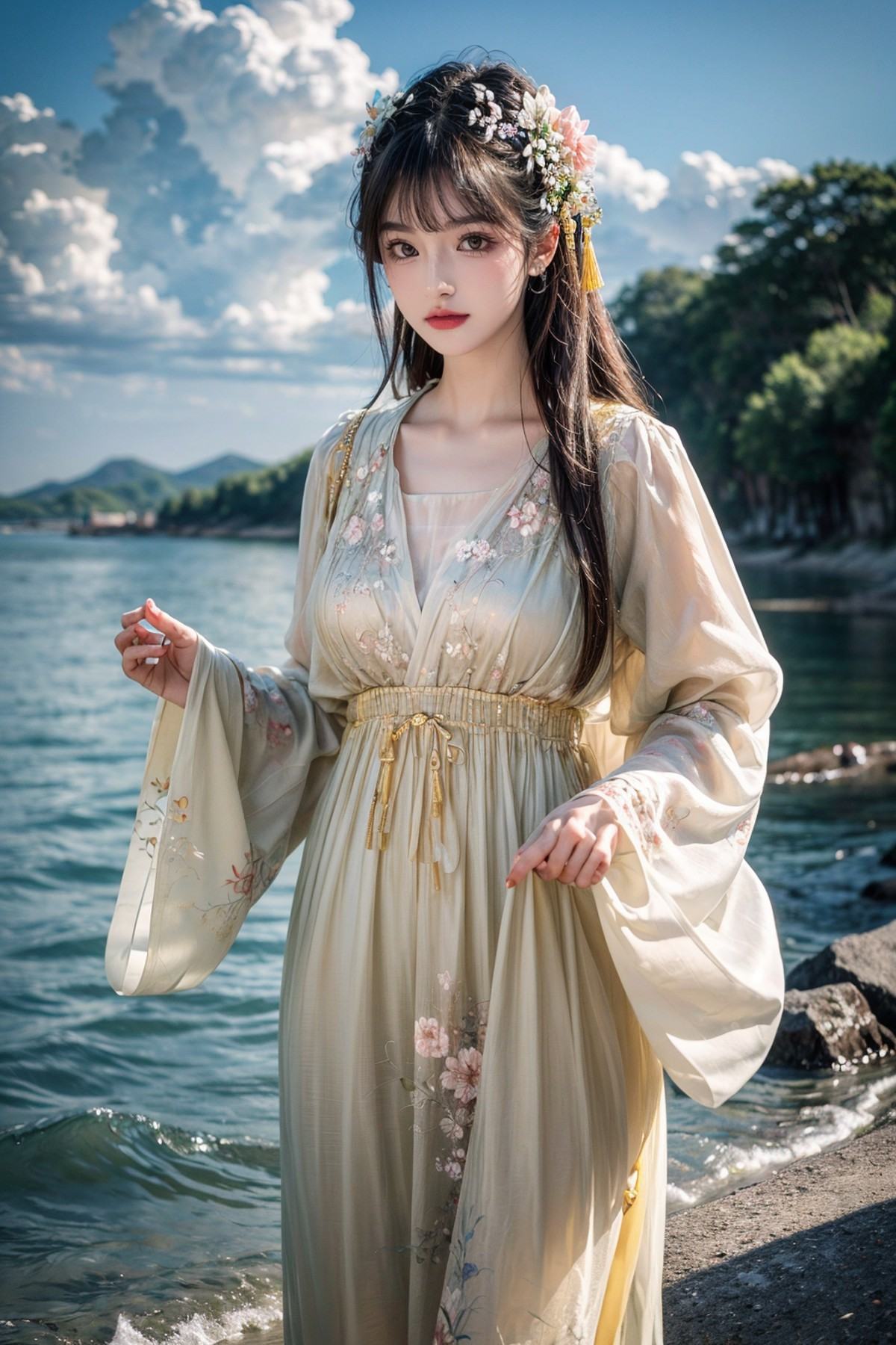 best quality,  [masterpiece],  cute girl:0.75) on Tensor.Art