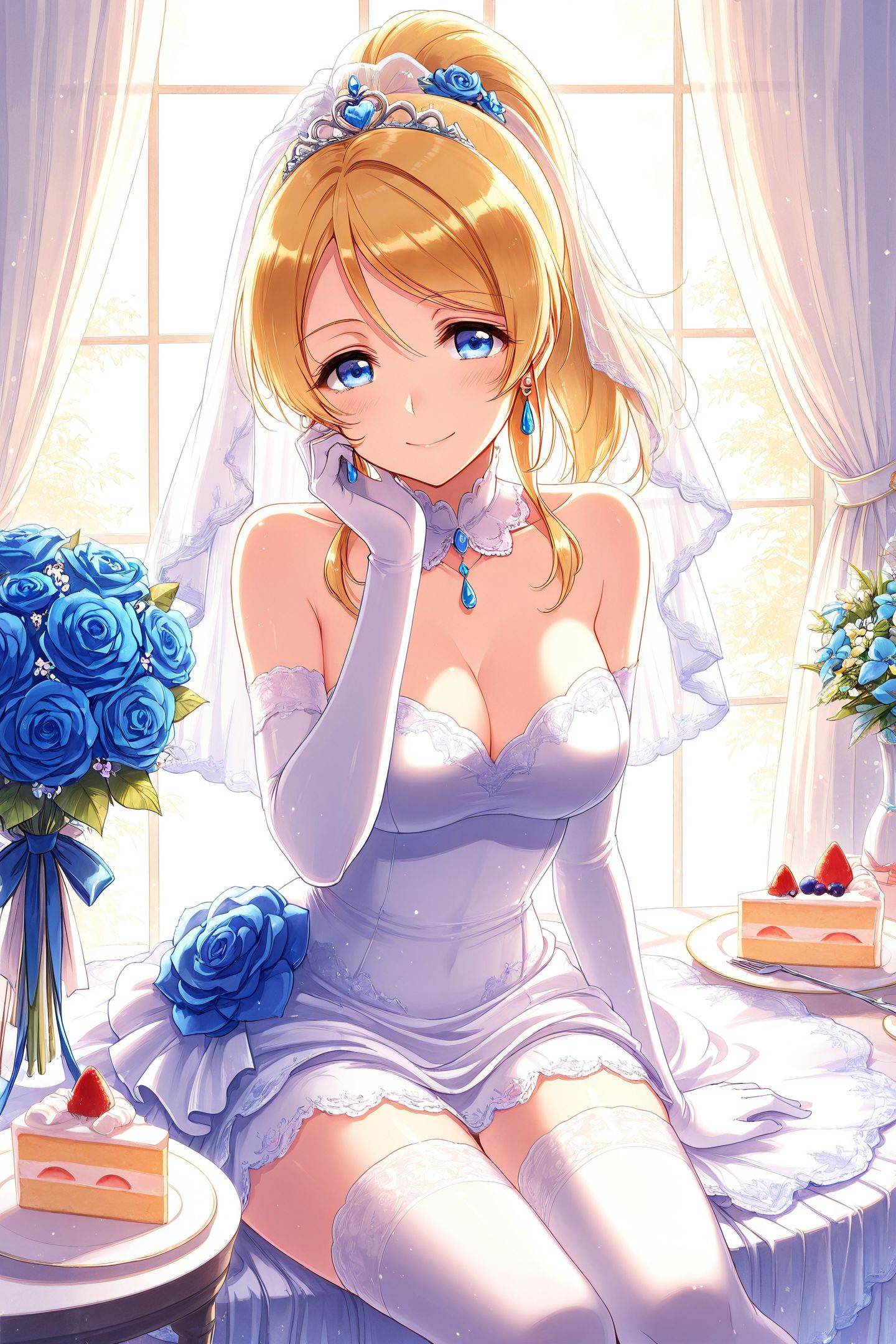 Kieta Style,  1girl,  cake on Tensor.Art