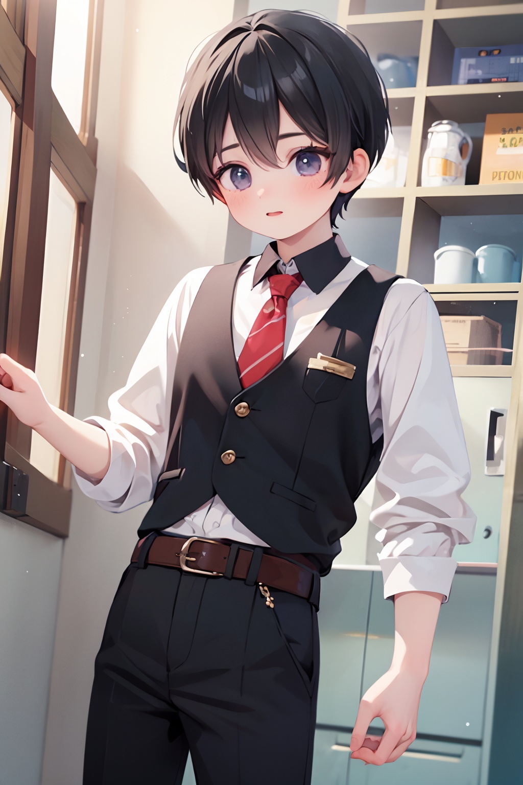 (1boy:1.4),(male:1.4),(indoor:1.2),