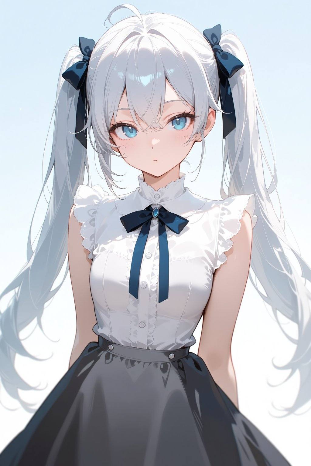 1girl,  solo,  ahoge on Tensor.Art