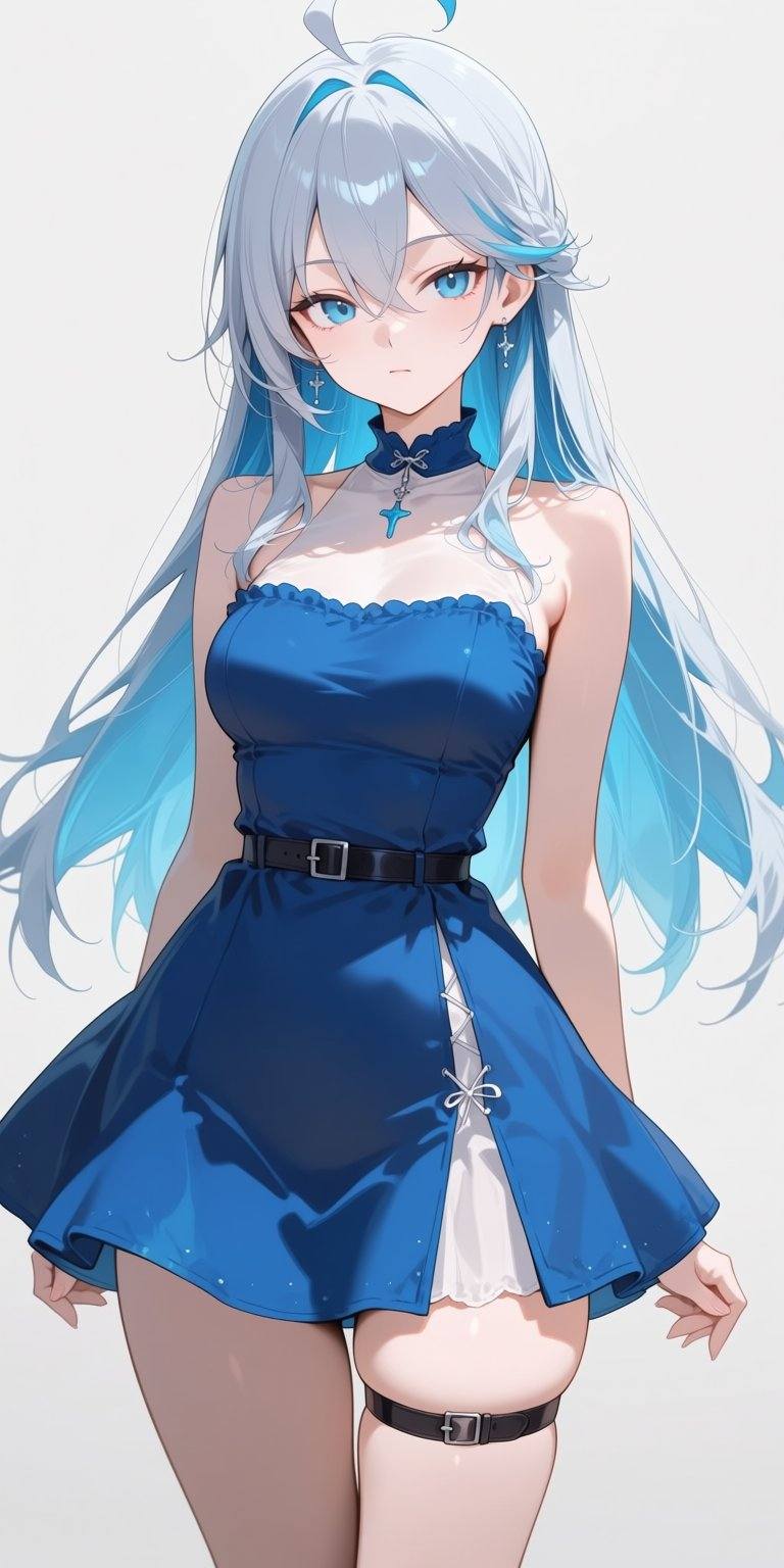 1girl,  solo,  ahoge on Tensor.Art