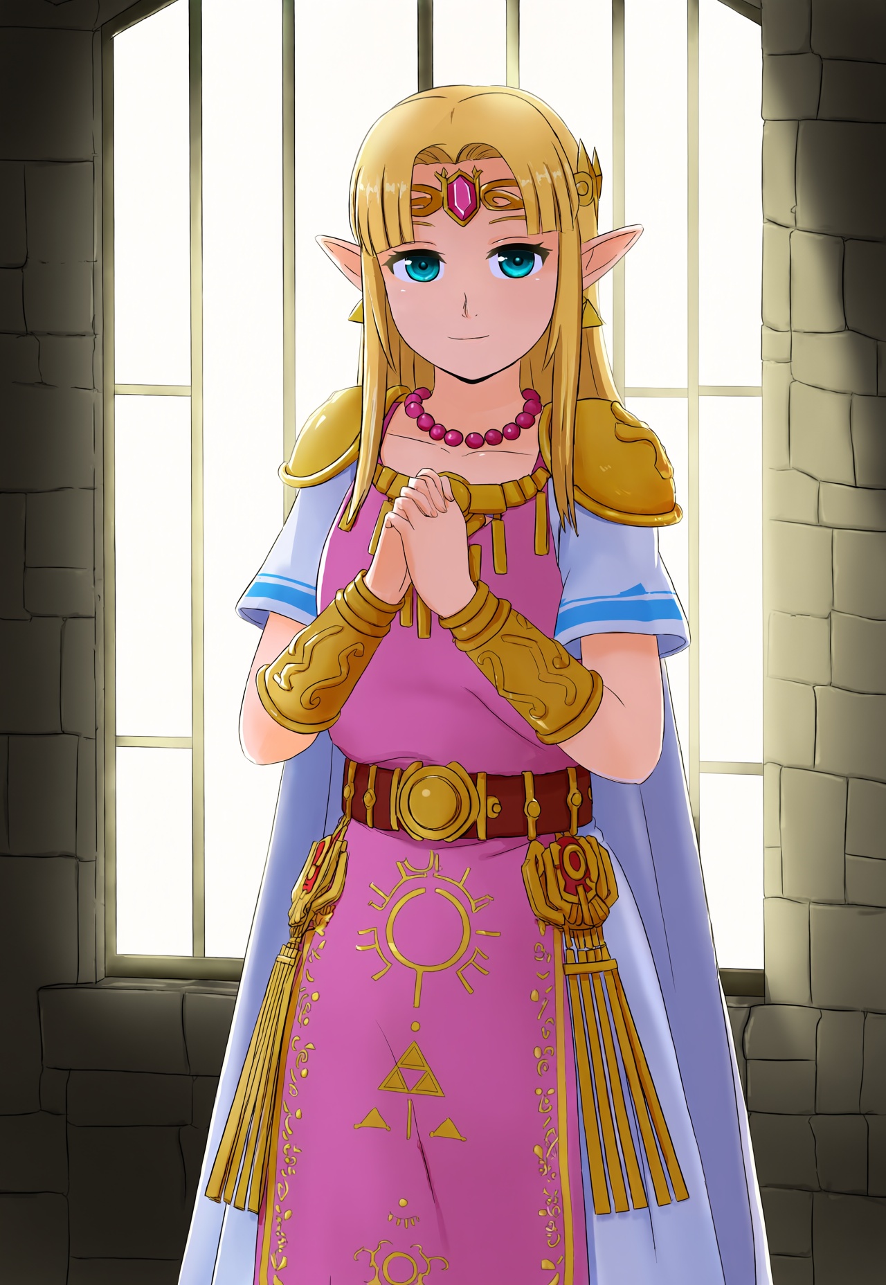 safe,  1girl,  princess zelda on Tensor.Art