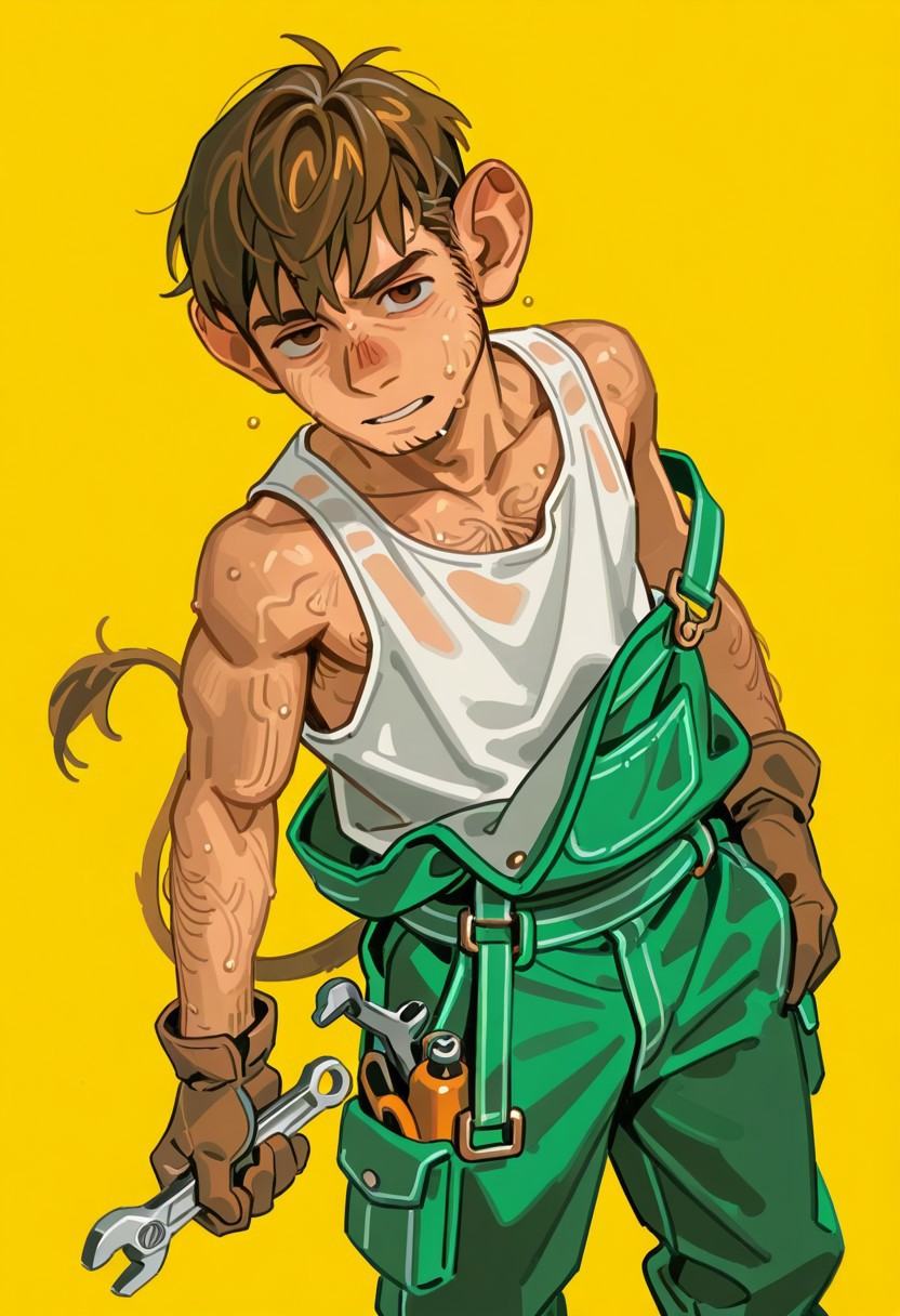 hima0jin,  chilkch,  brown hair on Tensor.Art