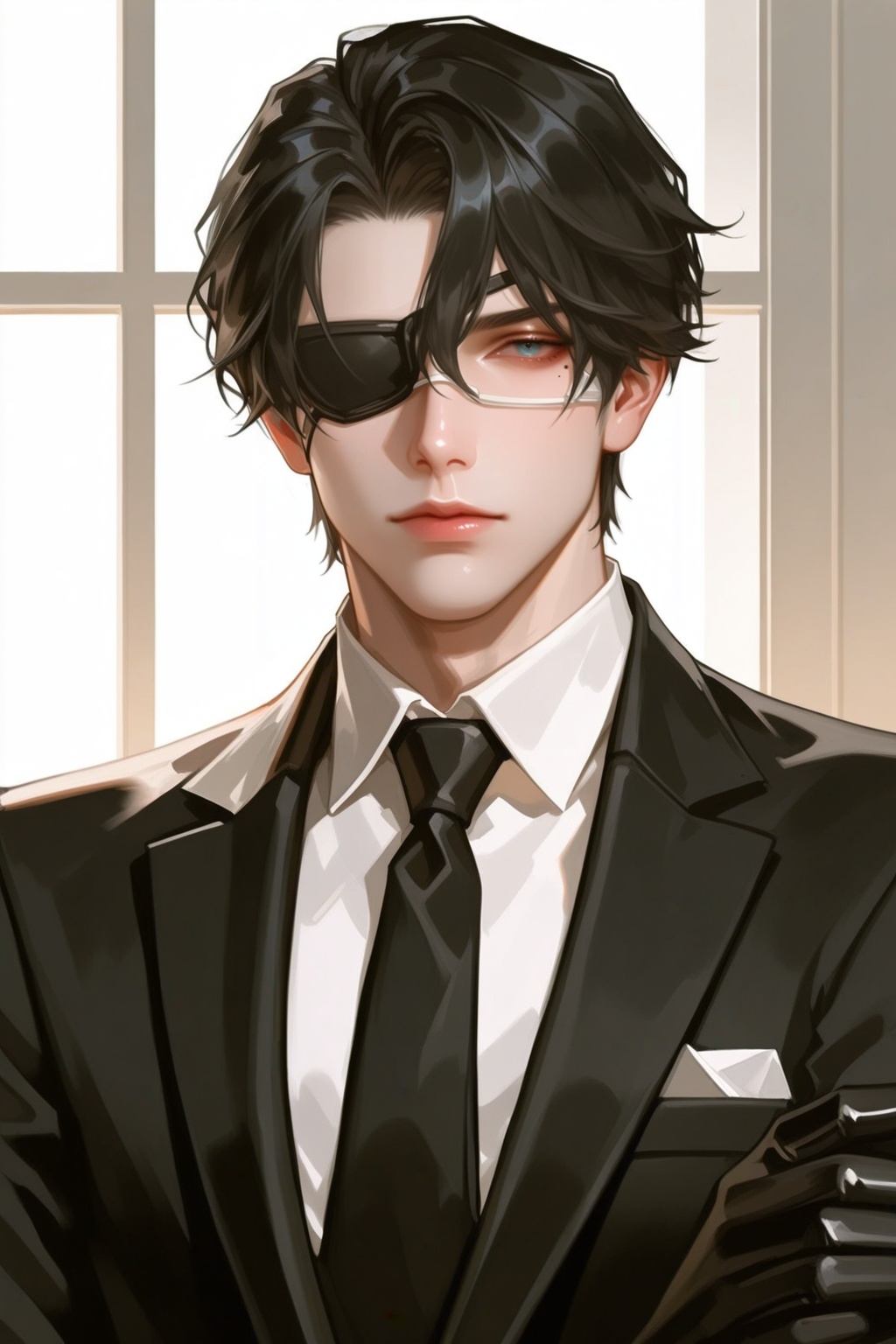 1boy,  male_focus,  eyepatch by MissFidonyo on Tensor.Art