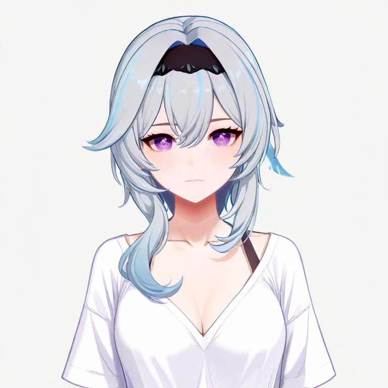 masterpiece, best quality,solo,(grey background:1.2),simple background,1girl,looking at viewer,  game_cg_style, genshin_impact_style<lora:genshin-cg-ill:0.8>