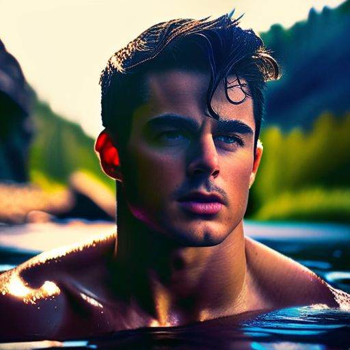 Friarmoody lighting,  close up portrait of josh hartnett a man ,  Sexy Country Style on Tensor.Art