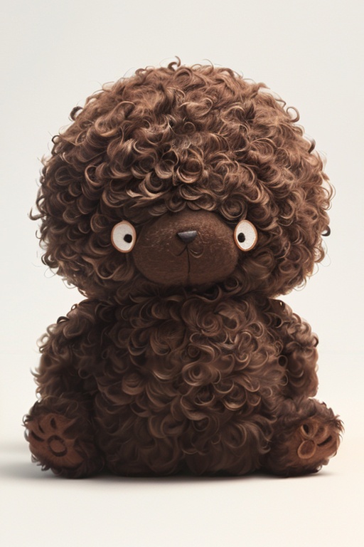 PD_juanmaorong,stuffed toy,brown,closed mouth,tail,solo,white background.,<lora:juanmao_V1-000016:0.8>,