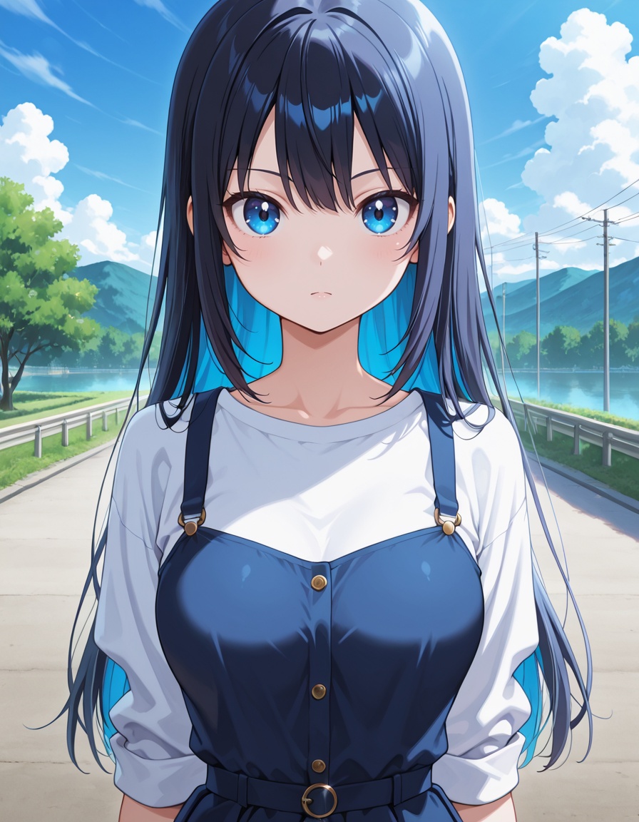 1girl,  medium breasts,  anime screencap on Tensor.Art