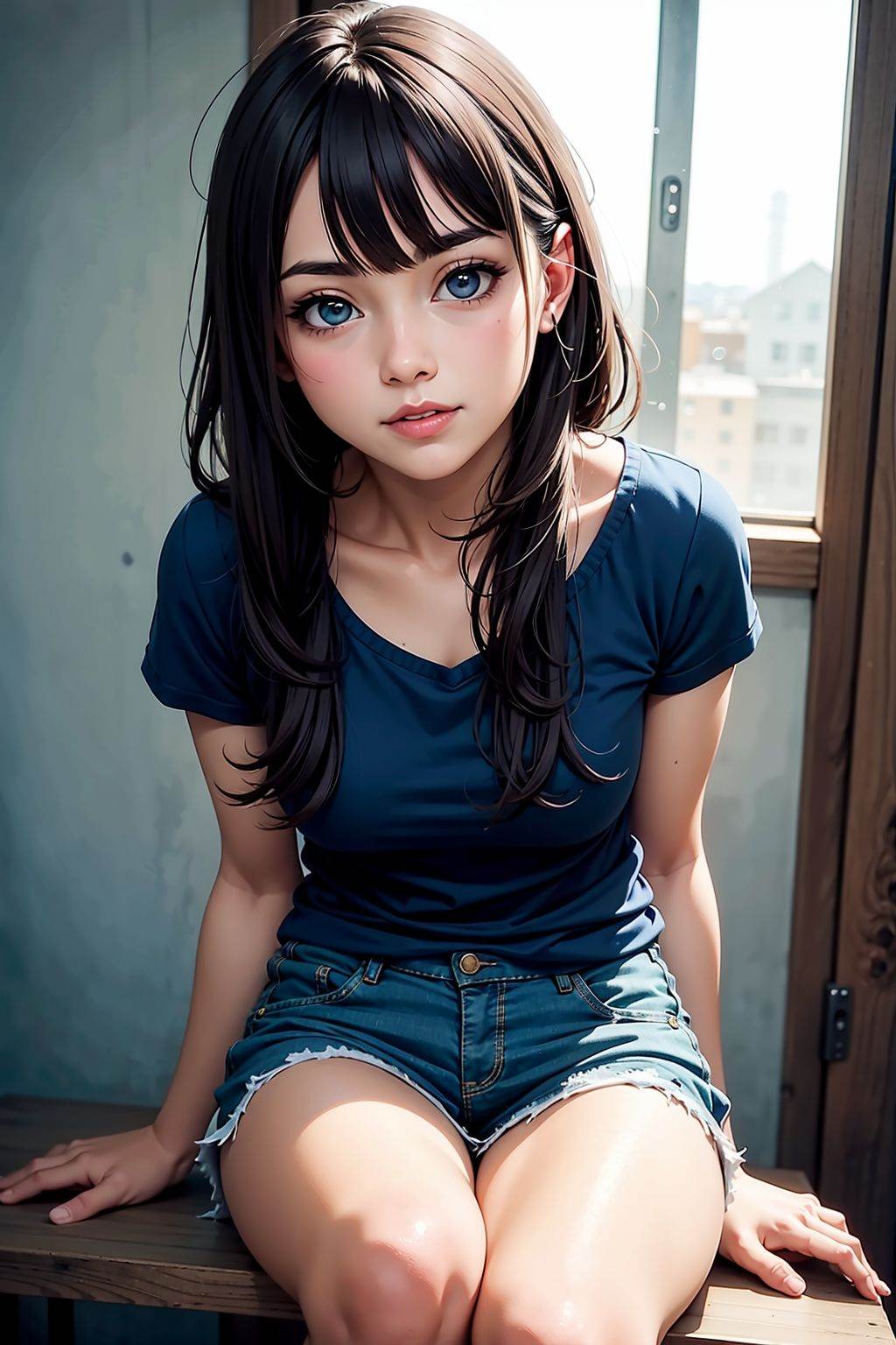 cute girl on Tensor.Art