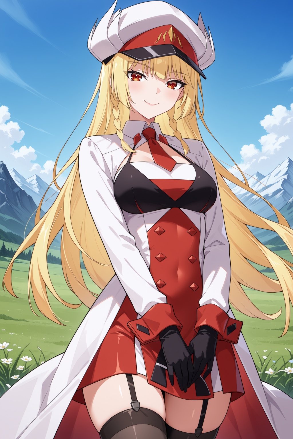 selena_holz(reborn-space-mercenary),  1girl,  blonde hair on Tensor.Art