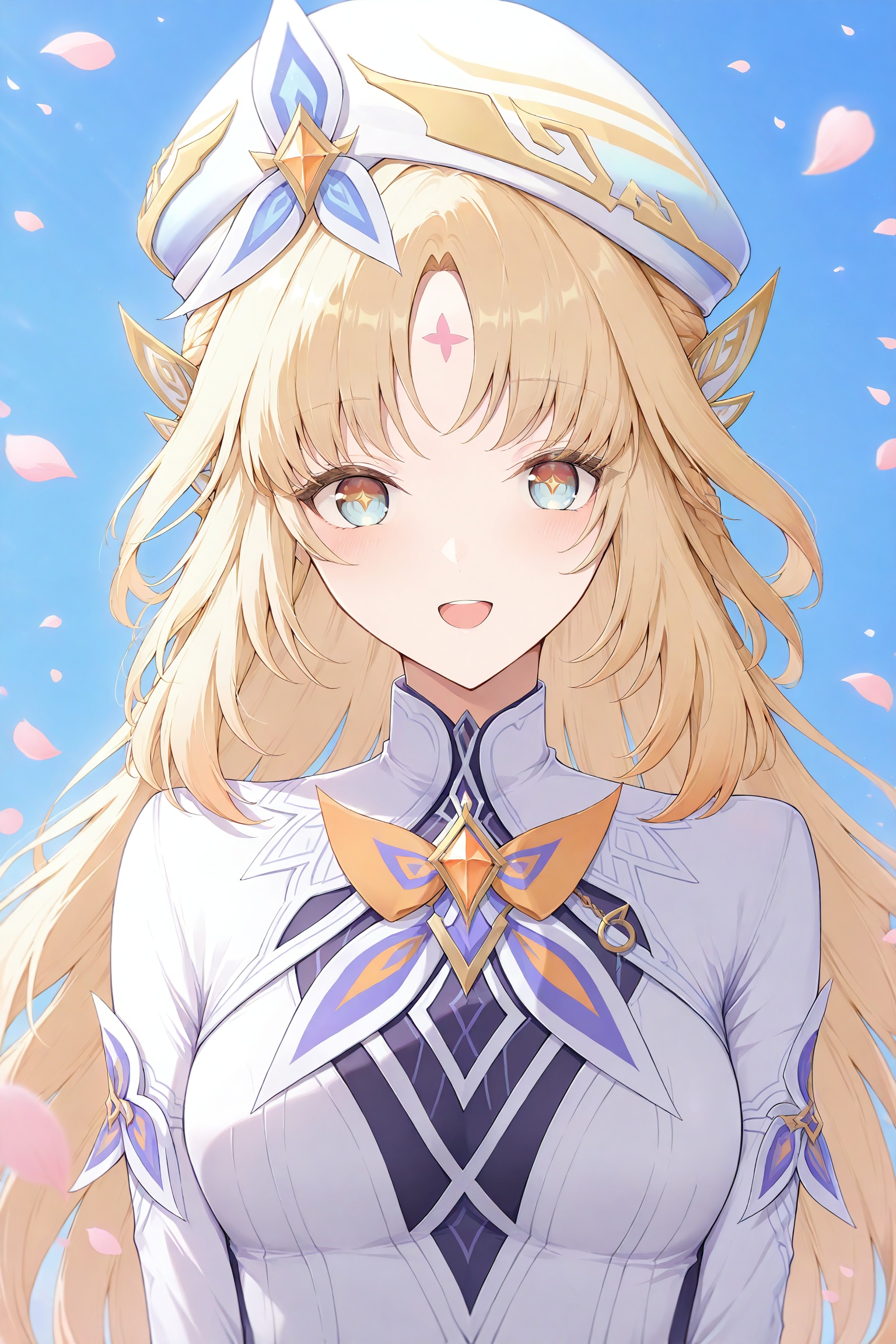 <lora:Nioh_v2:1>,Nioh,1girl,solo,looking at viewer,upper_body,smile,:o,school uniform,blue sky,petals,score_9,score_8_up,score_7_up,score_6_up,score_5_up,score_4_up,just describe what you want,tag1,tag2,