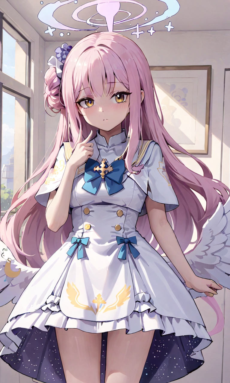 mika \(blue archive\),a girl,solo,<lora:sdxl32weihua-000008:0.6>,